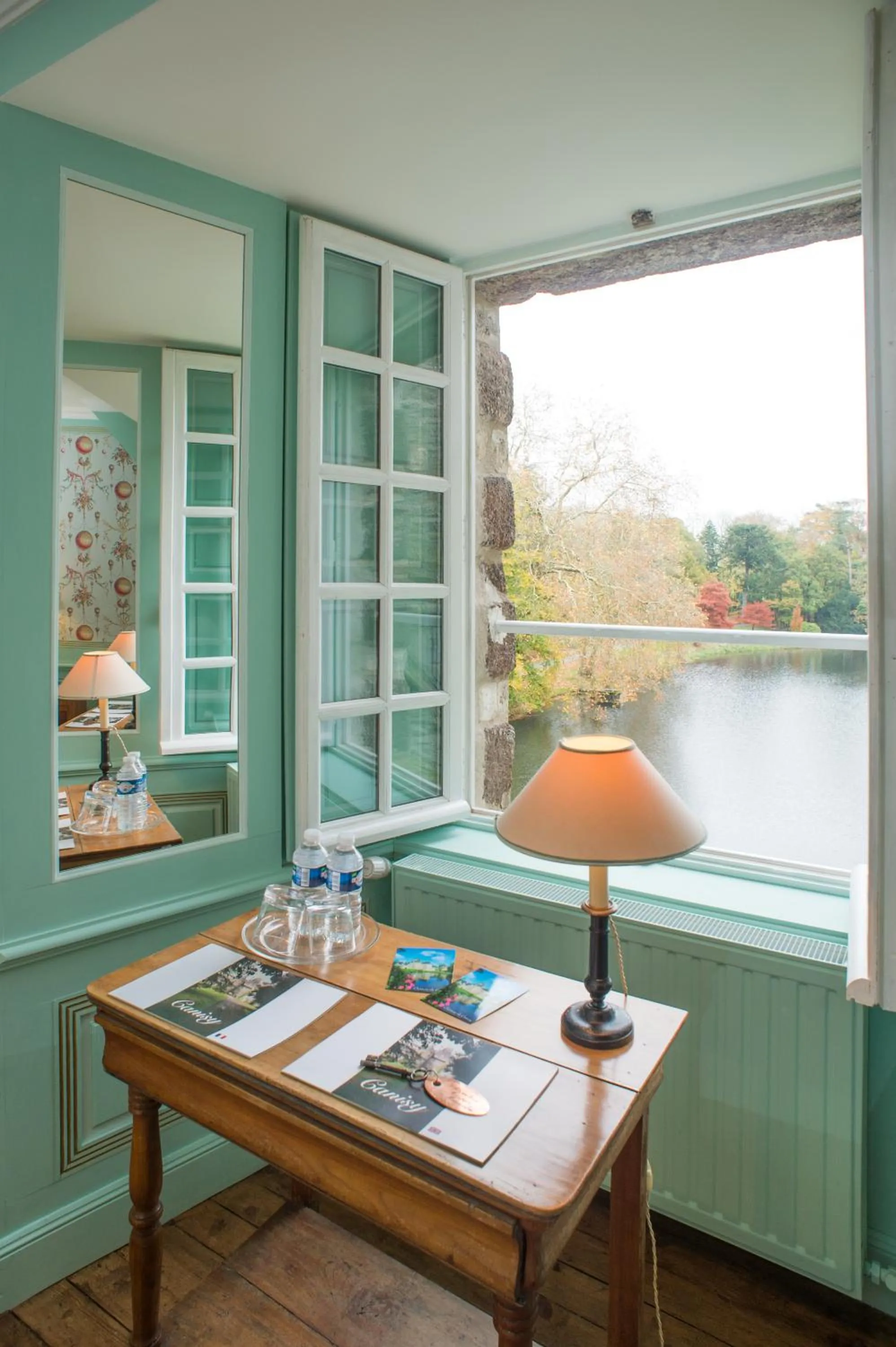 Bedroom in Chateau de Canisy