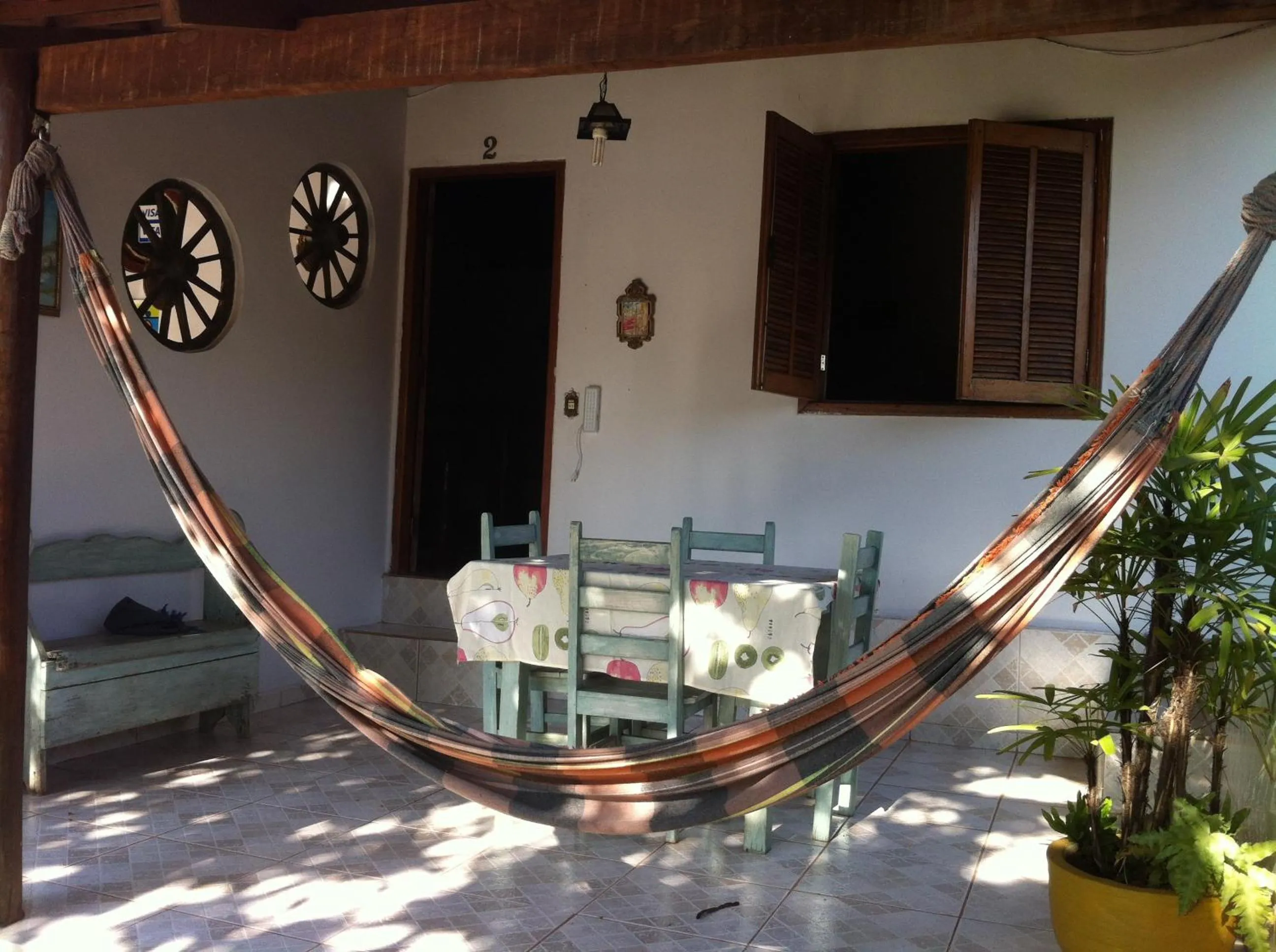 Patio in Pousada Estrela Matutina