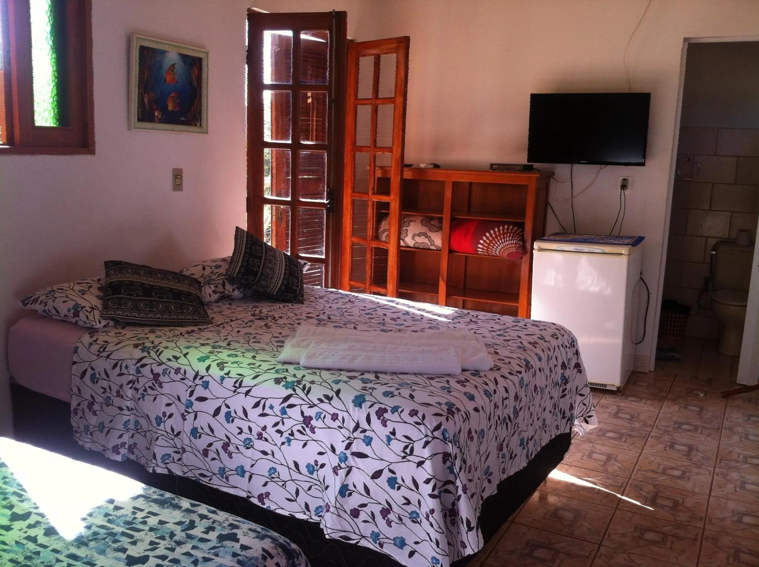 Bed in Pousada Estrela Matutina