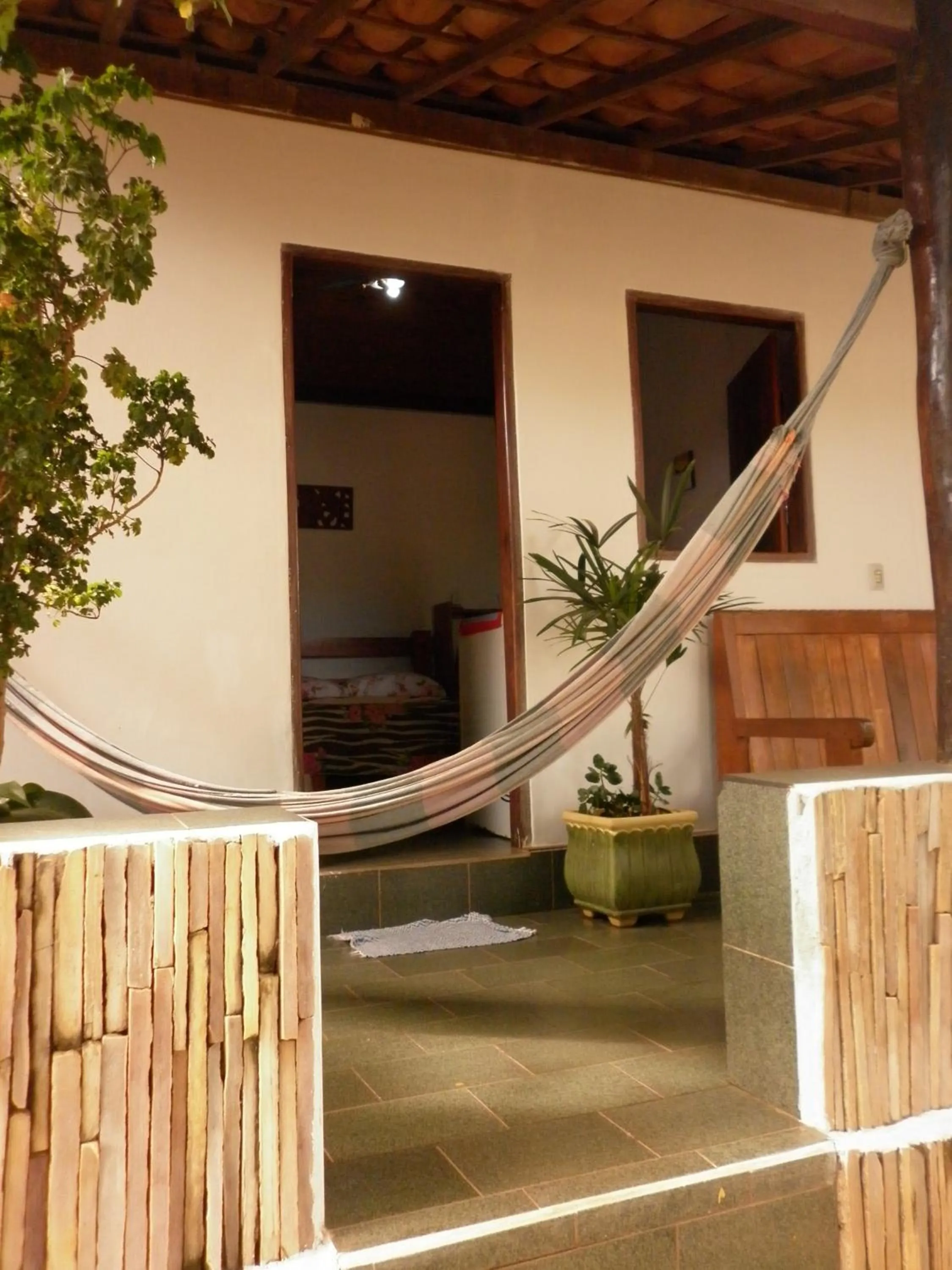 Balcony/Terrace in Pousada Estrela Matutina