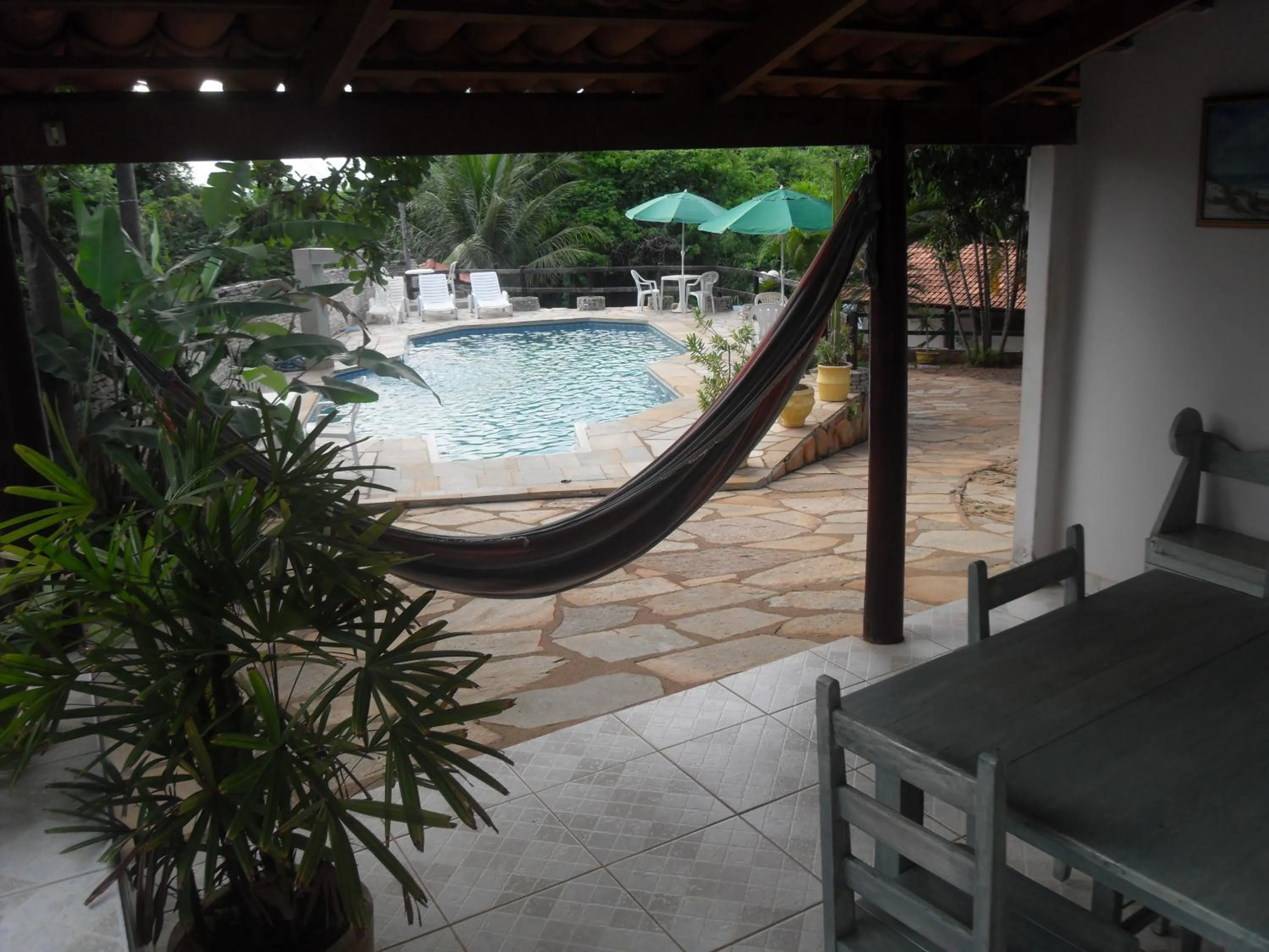 Patio in Pousada Estrela Matutina