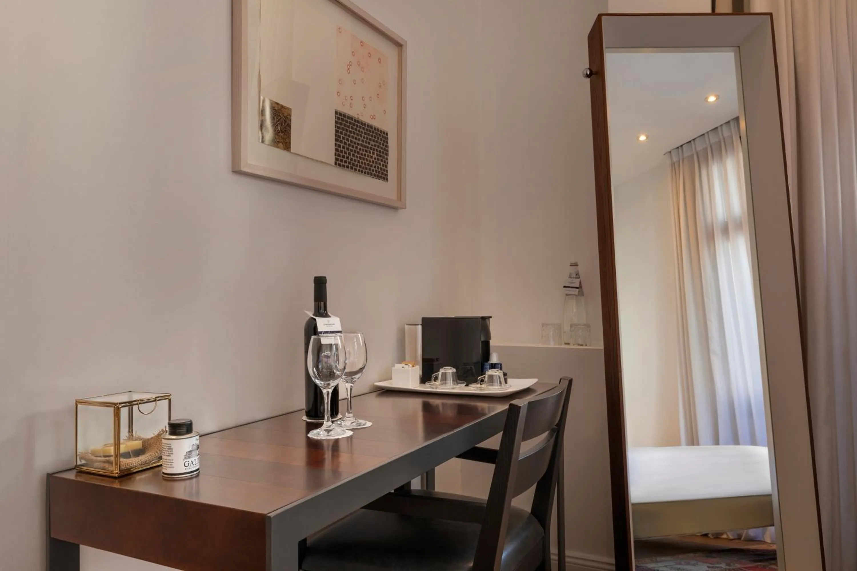 Seating area in Villa Rothschild by Zvieli Hotels