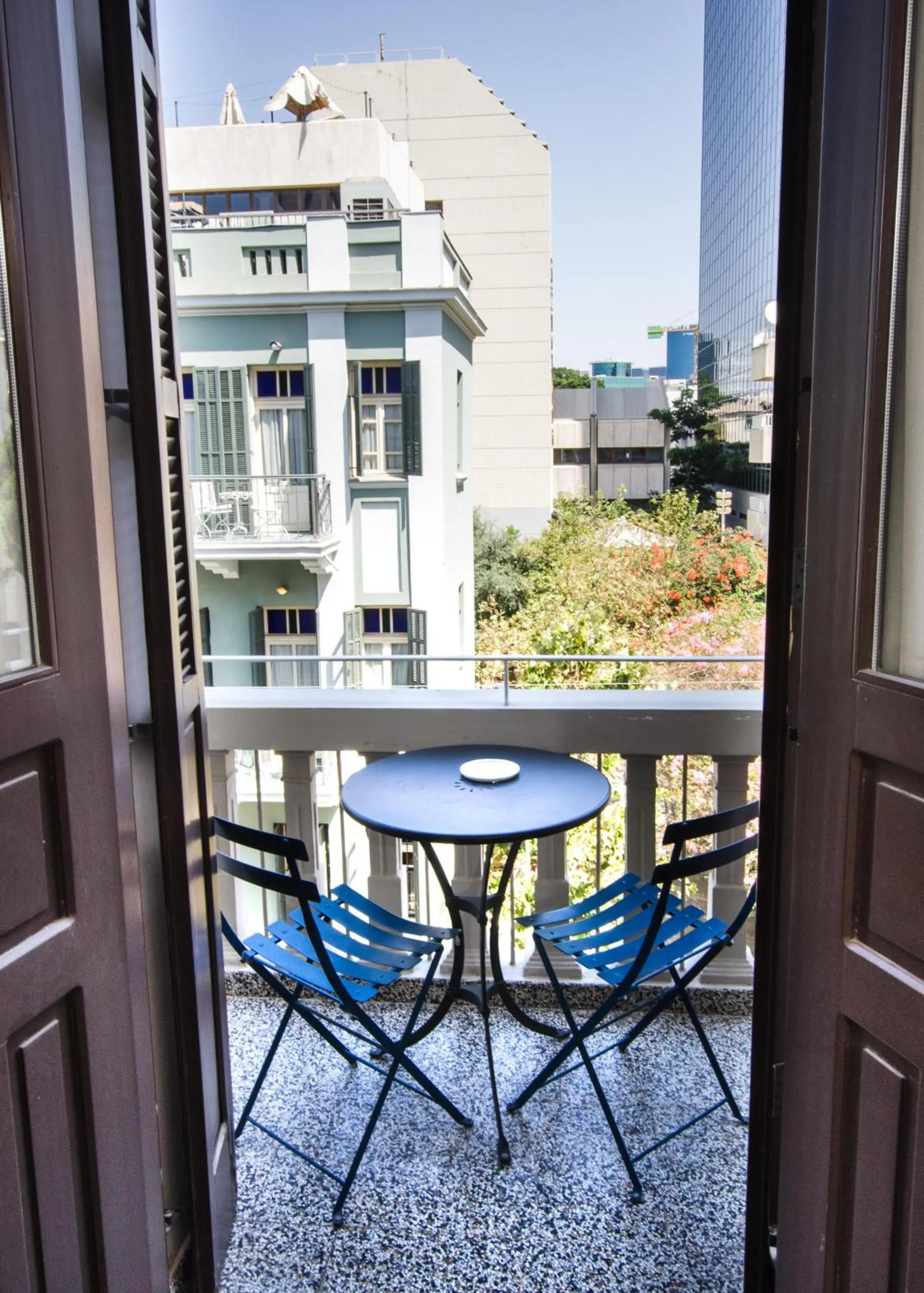 Balcony/Terrace in Villa Rothschild by Zvieli Hotels