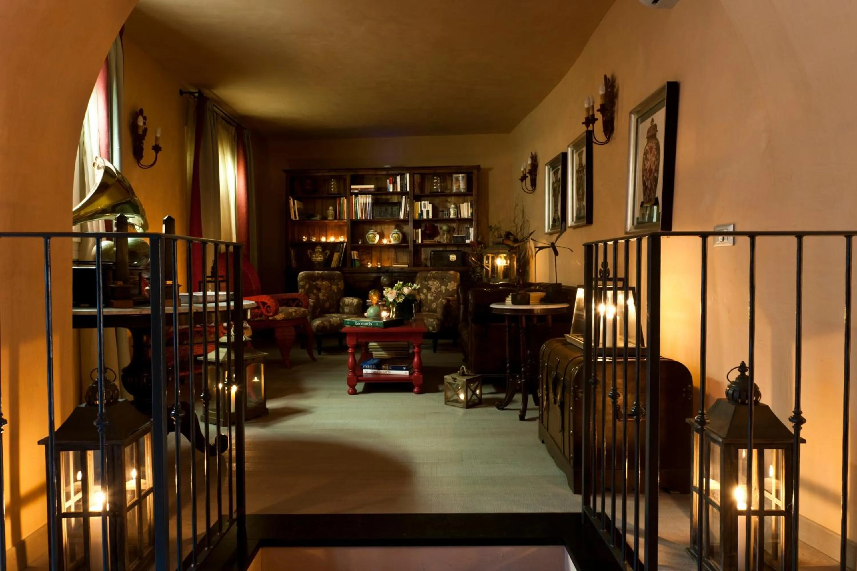 Communal lounge/ TV room in Relais Del Maro