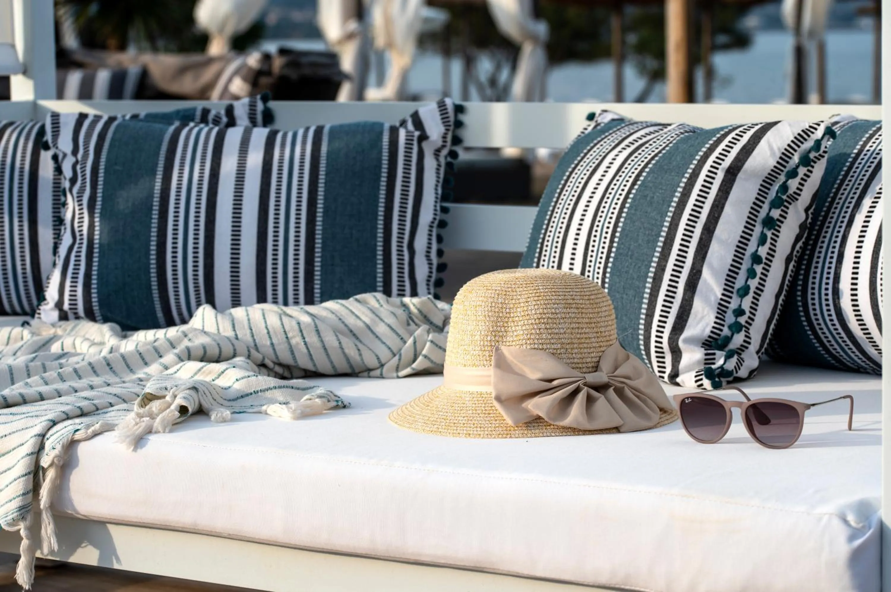Seating area in Galaxy Hotel