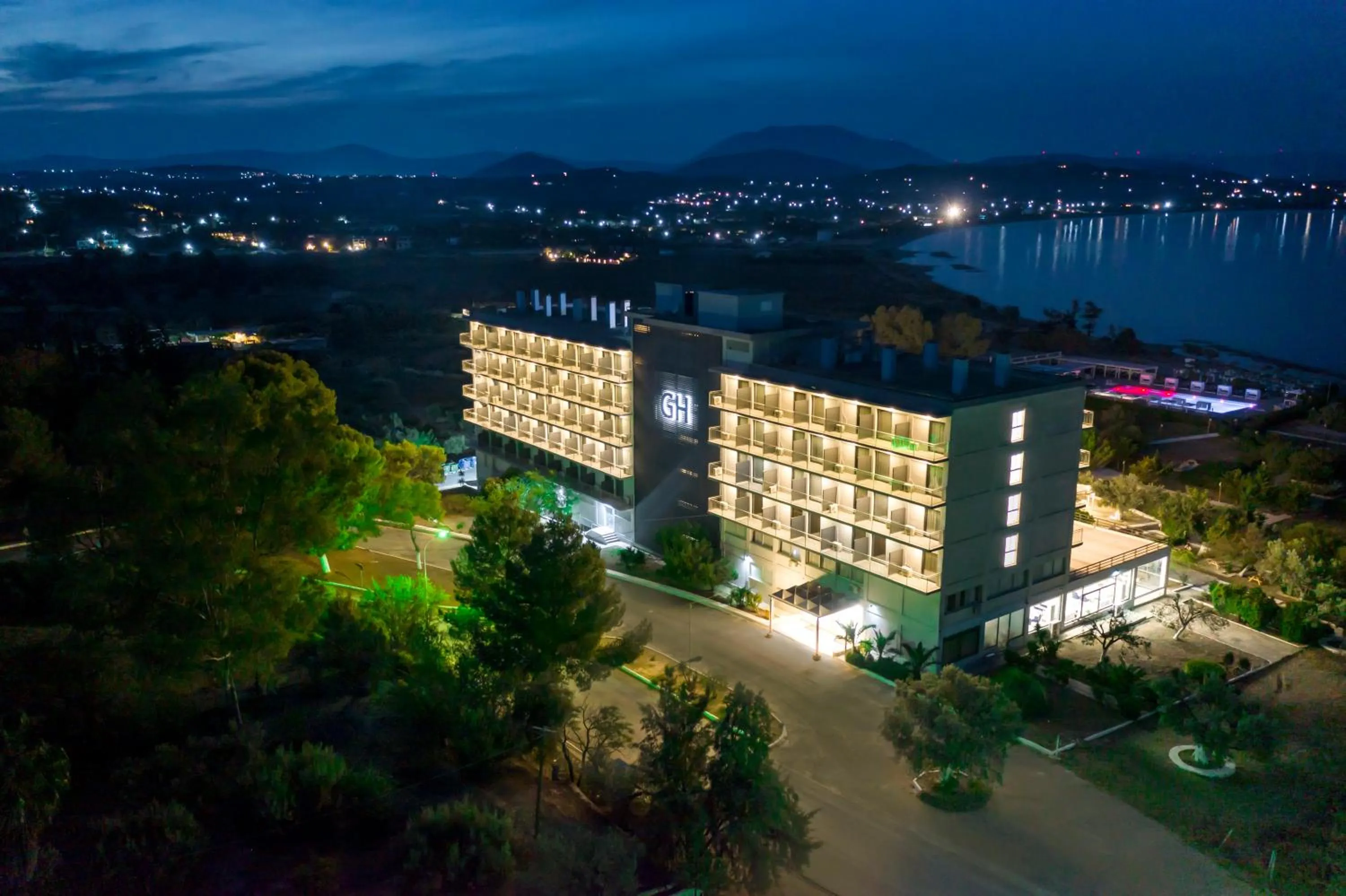 Bird's eye view in Galaxy Hotel