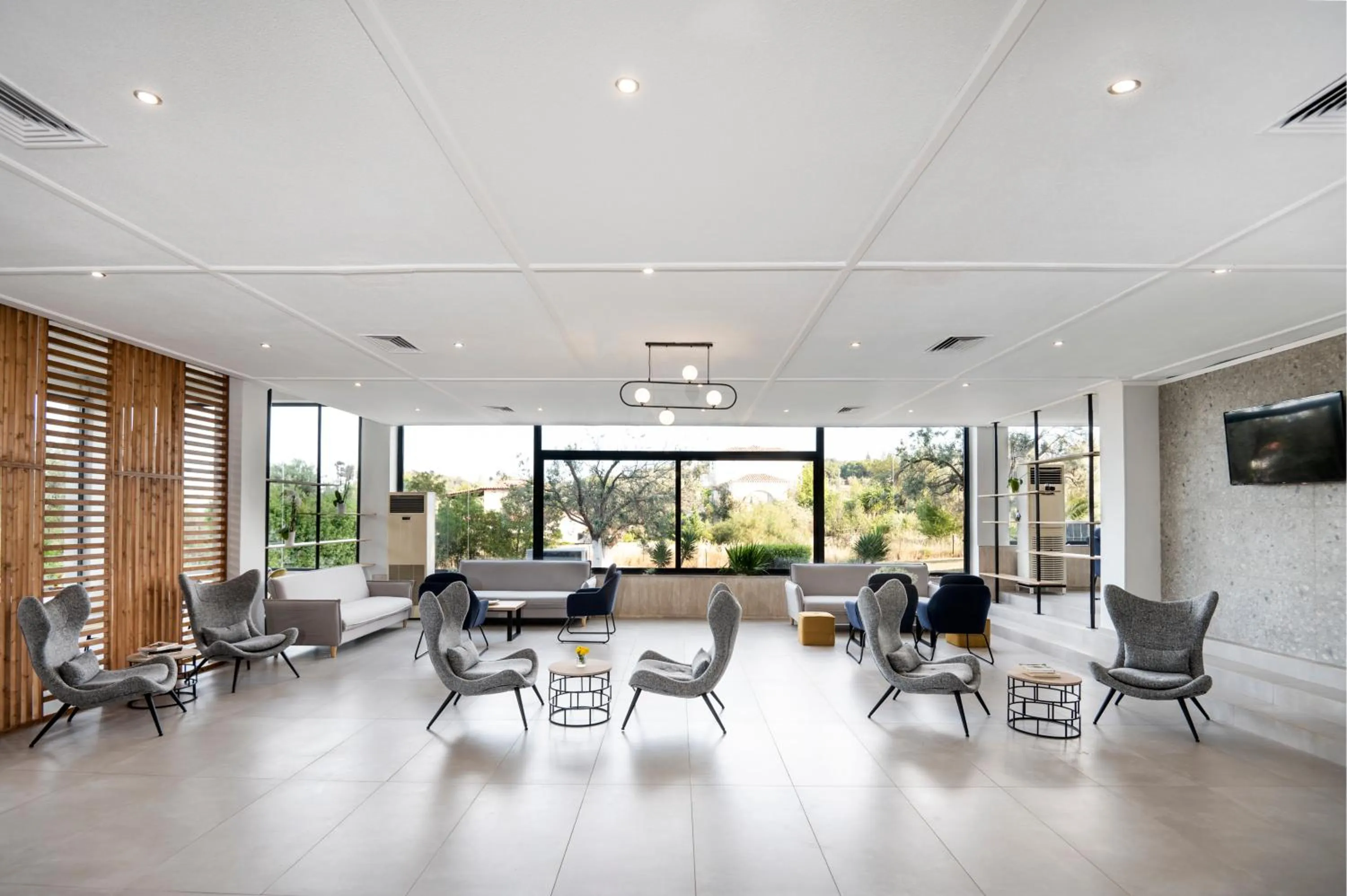 Communal lounge/ TV room in Galaxy Hotel