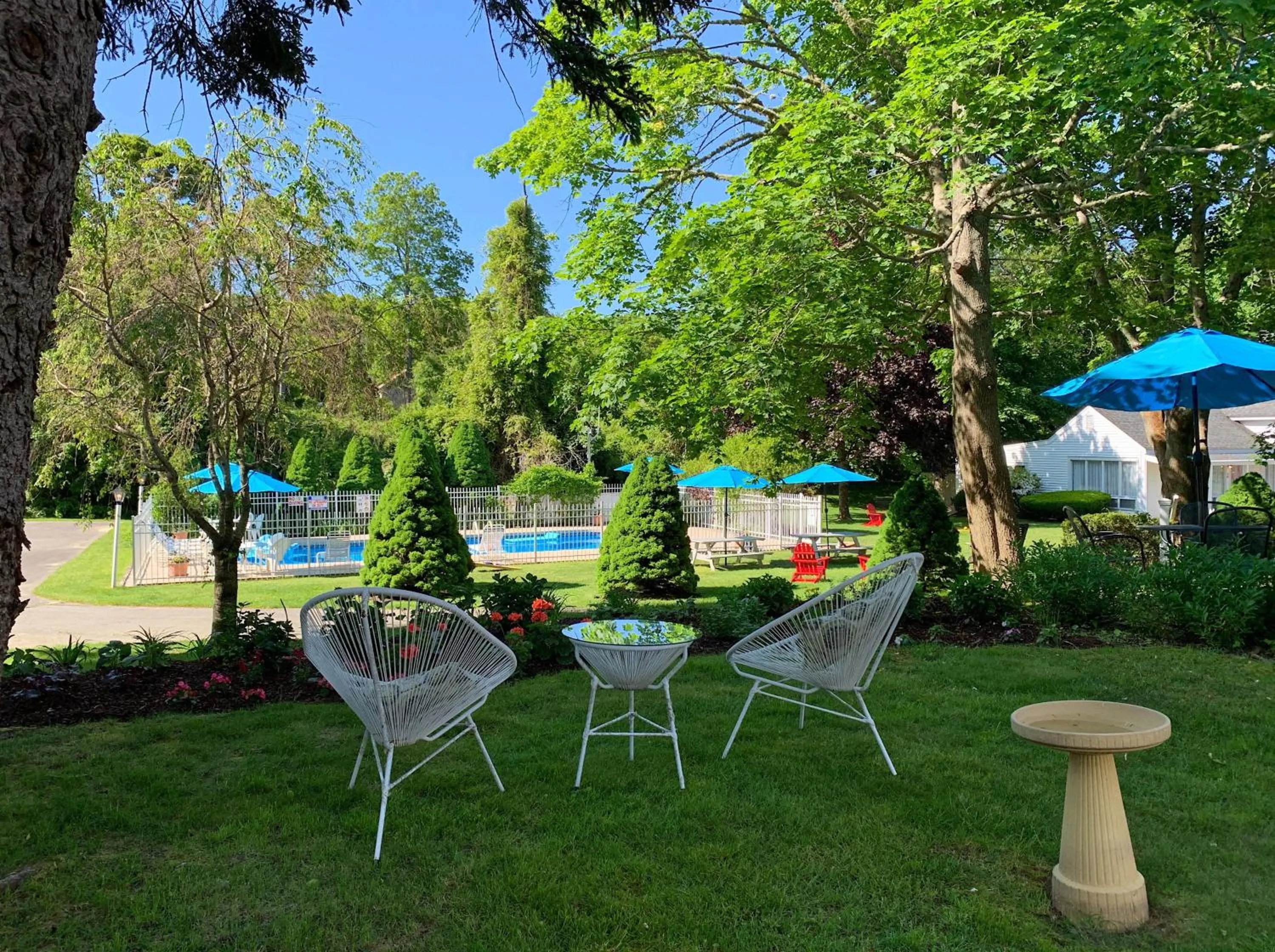 Patio in Sesuit Harbor House
