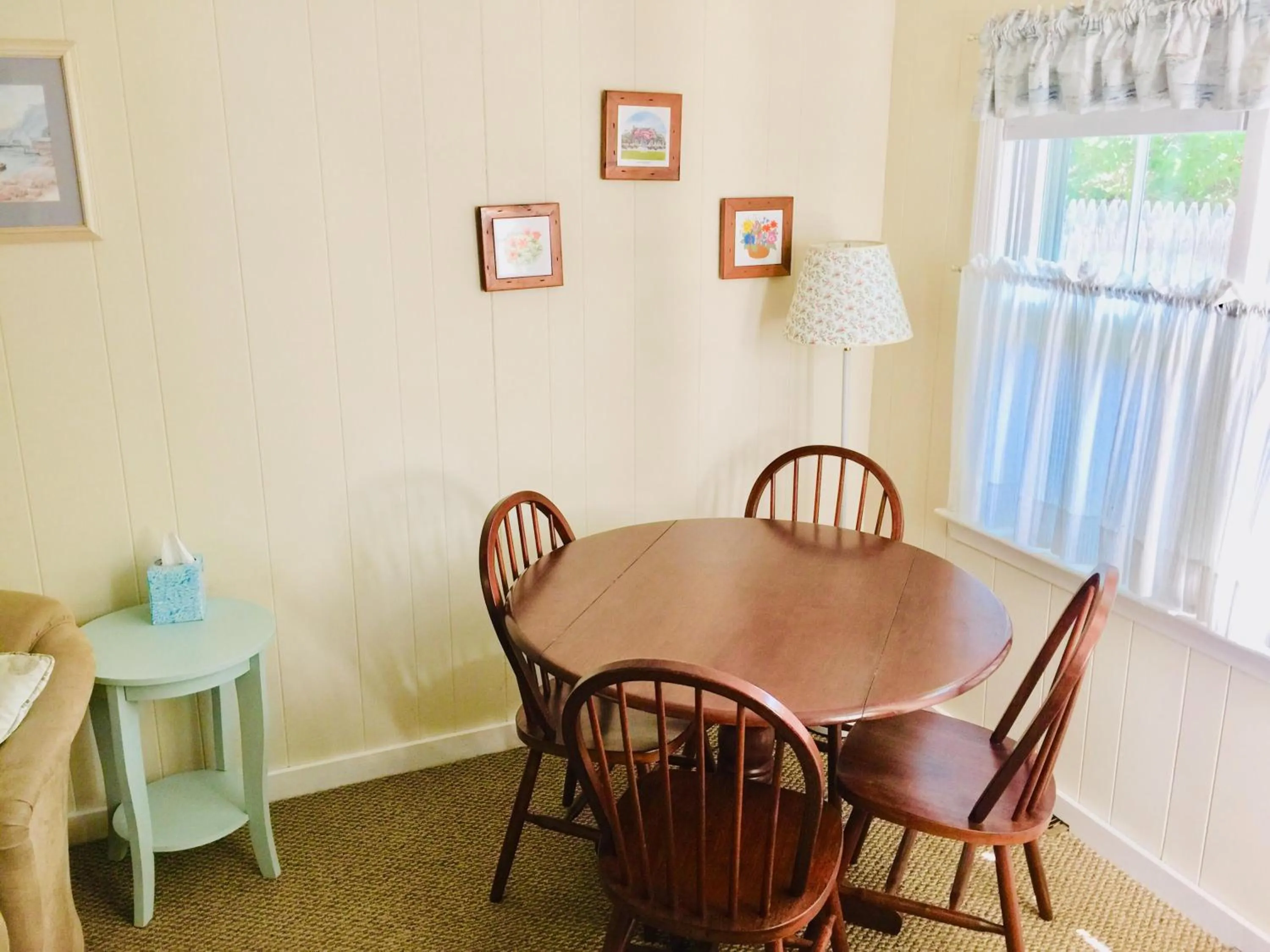 Dining area in Sesuit Harbor House