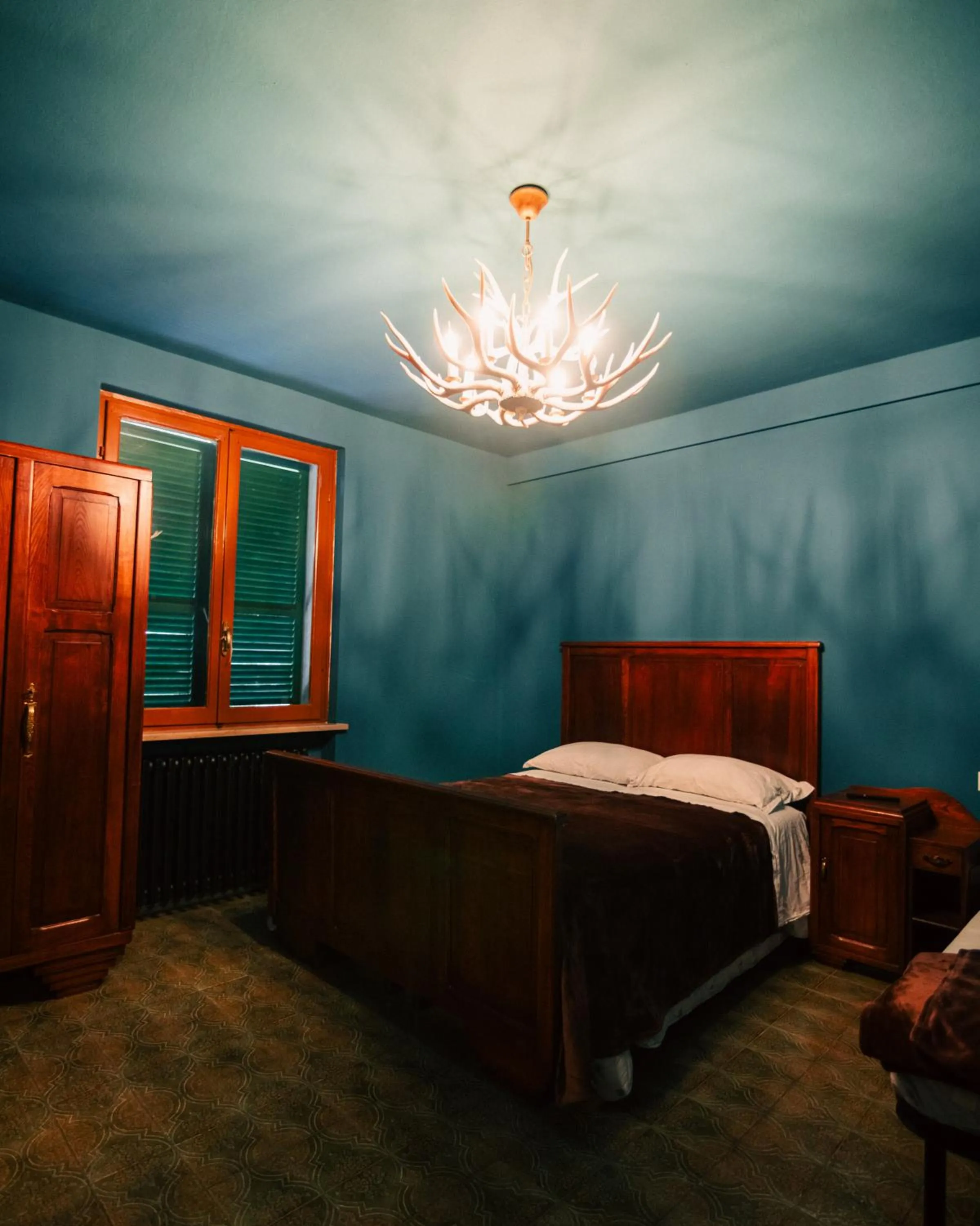 Bedroom, Bed in LA ROSA DEL RABBI Room&Breakfast