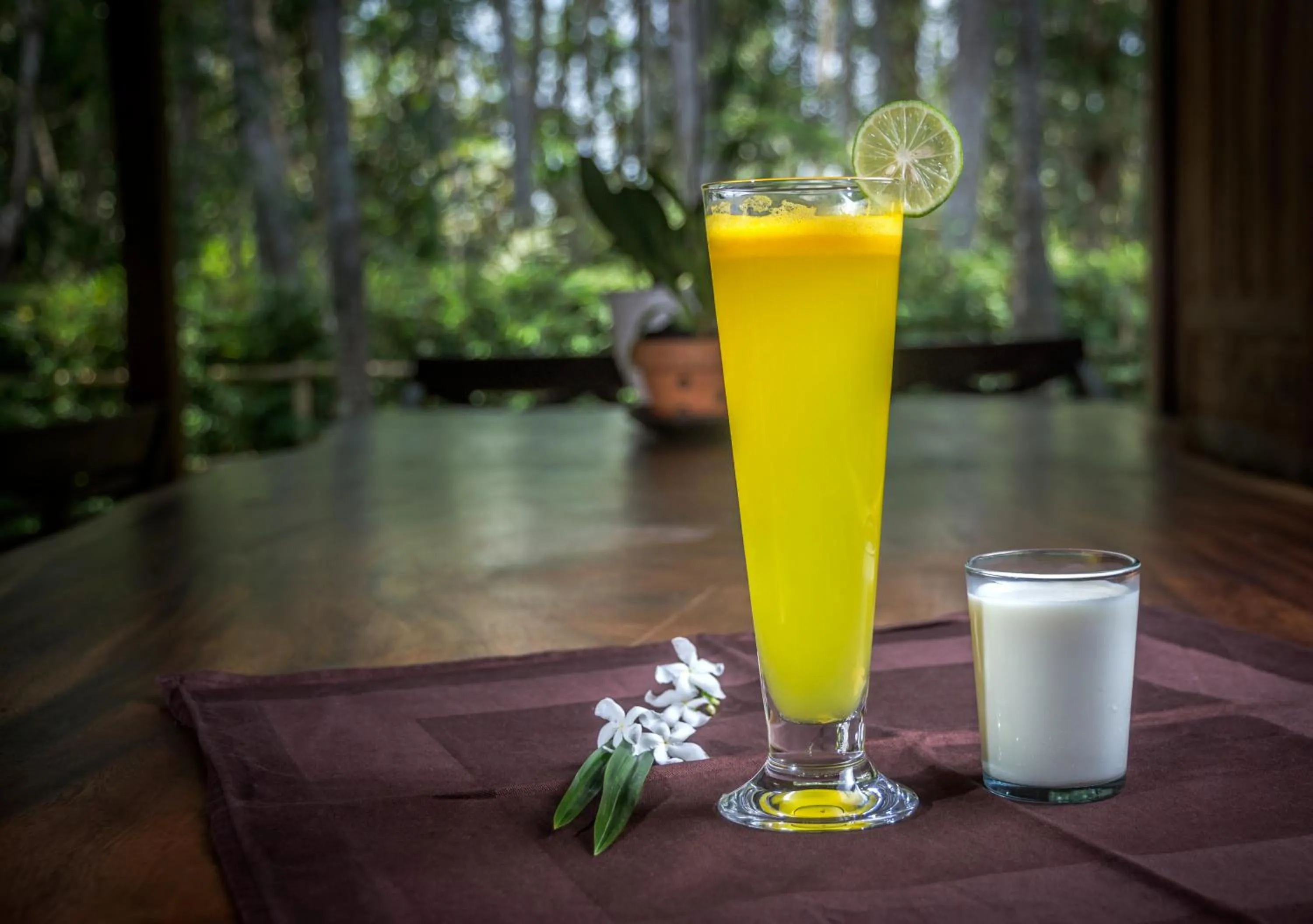 Drinks in The Omah Borobudur