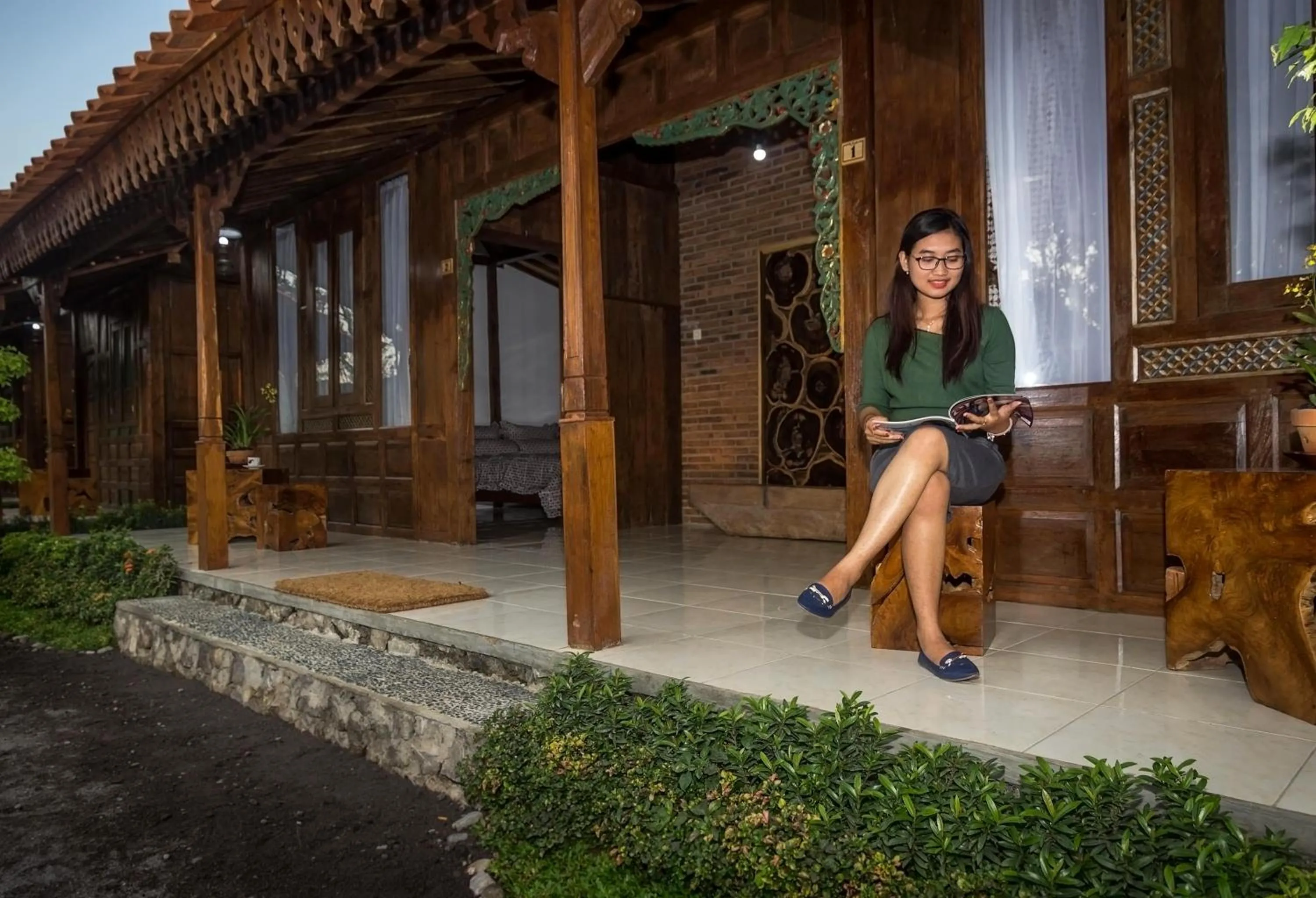 People in The Omah Borobudur