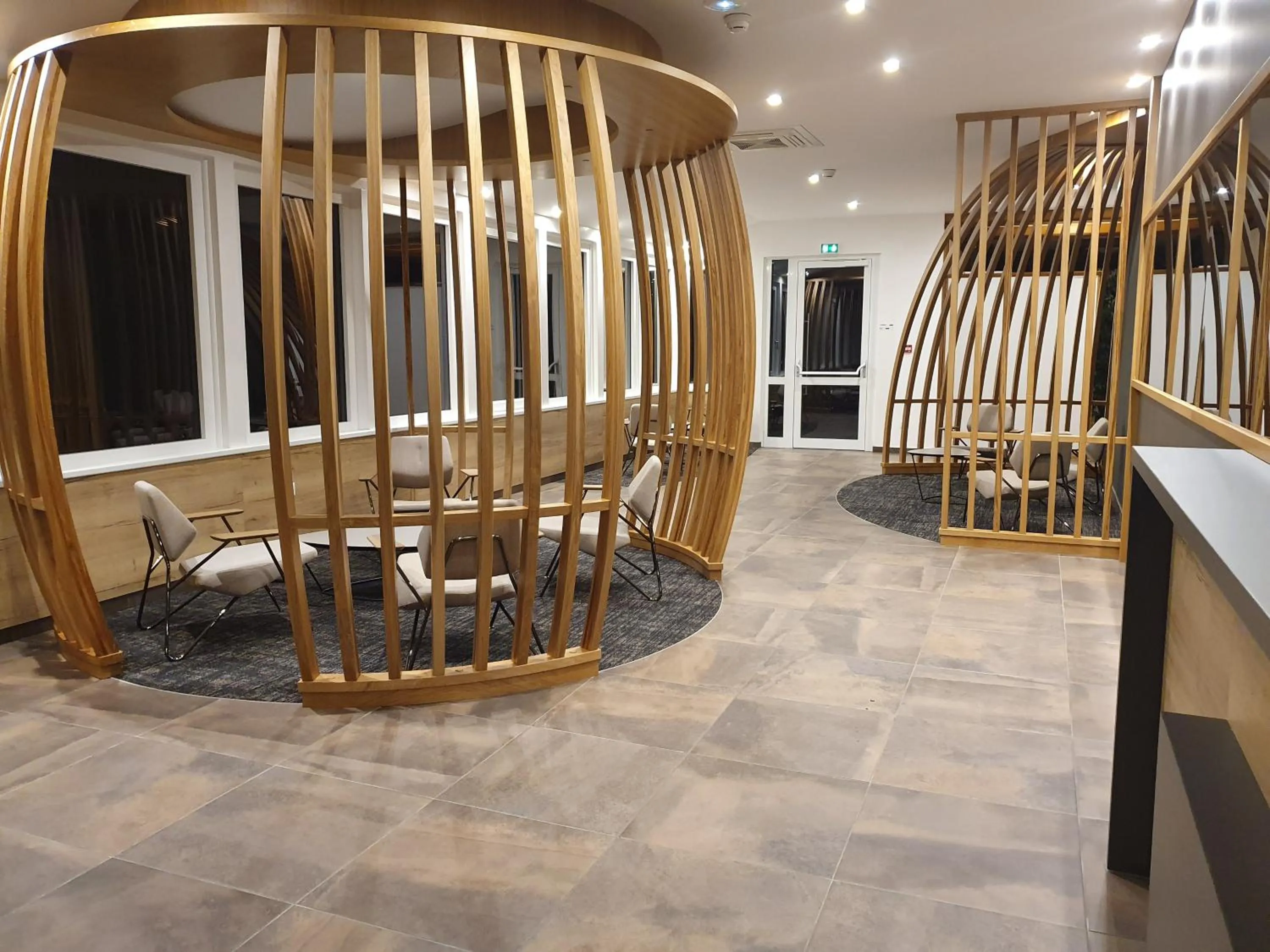 Lobby or reception in Hotel Le Caballin