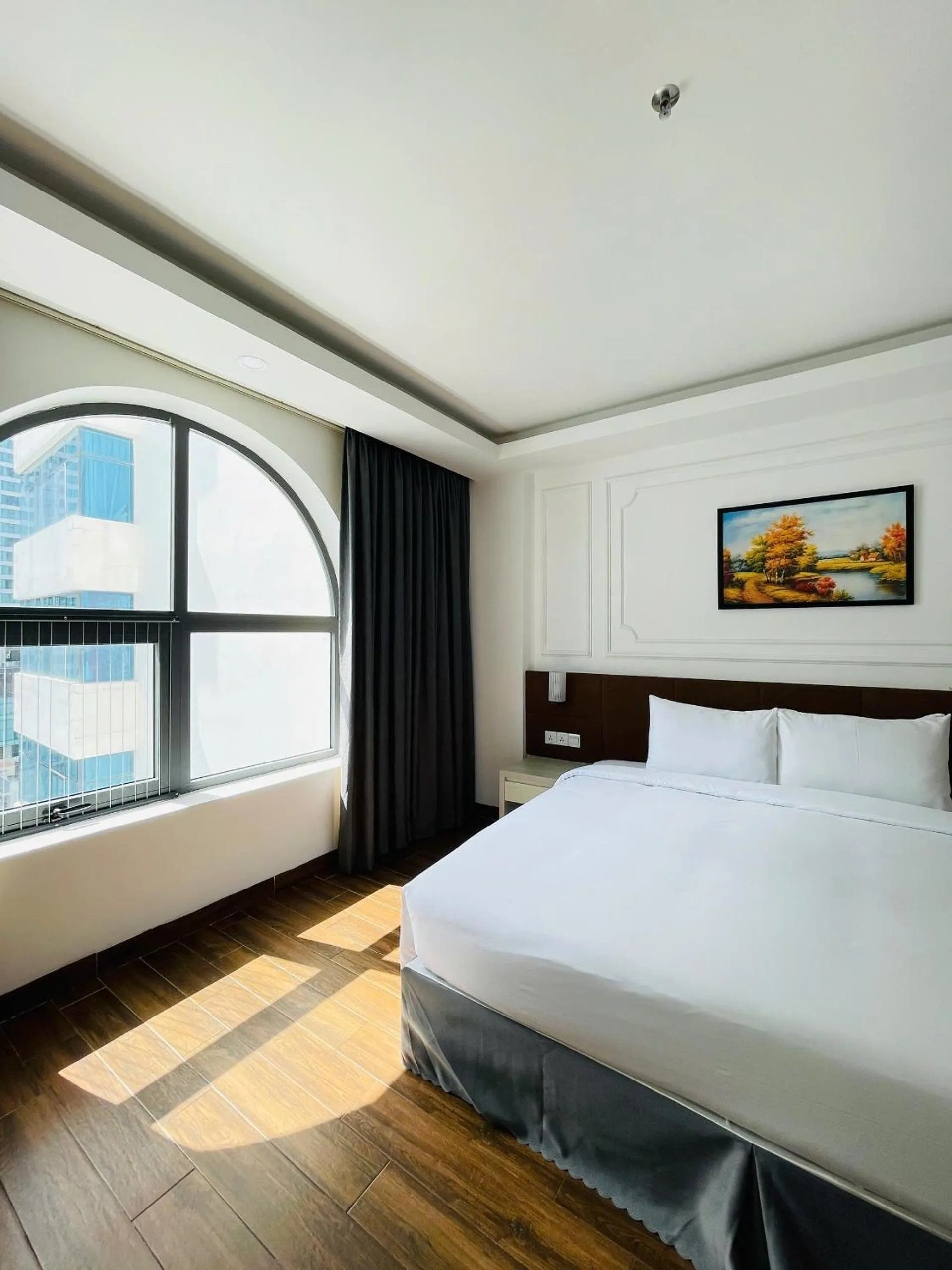 Bedroom, Bed in Hon Chong Retreat Hotel