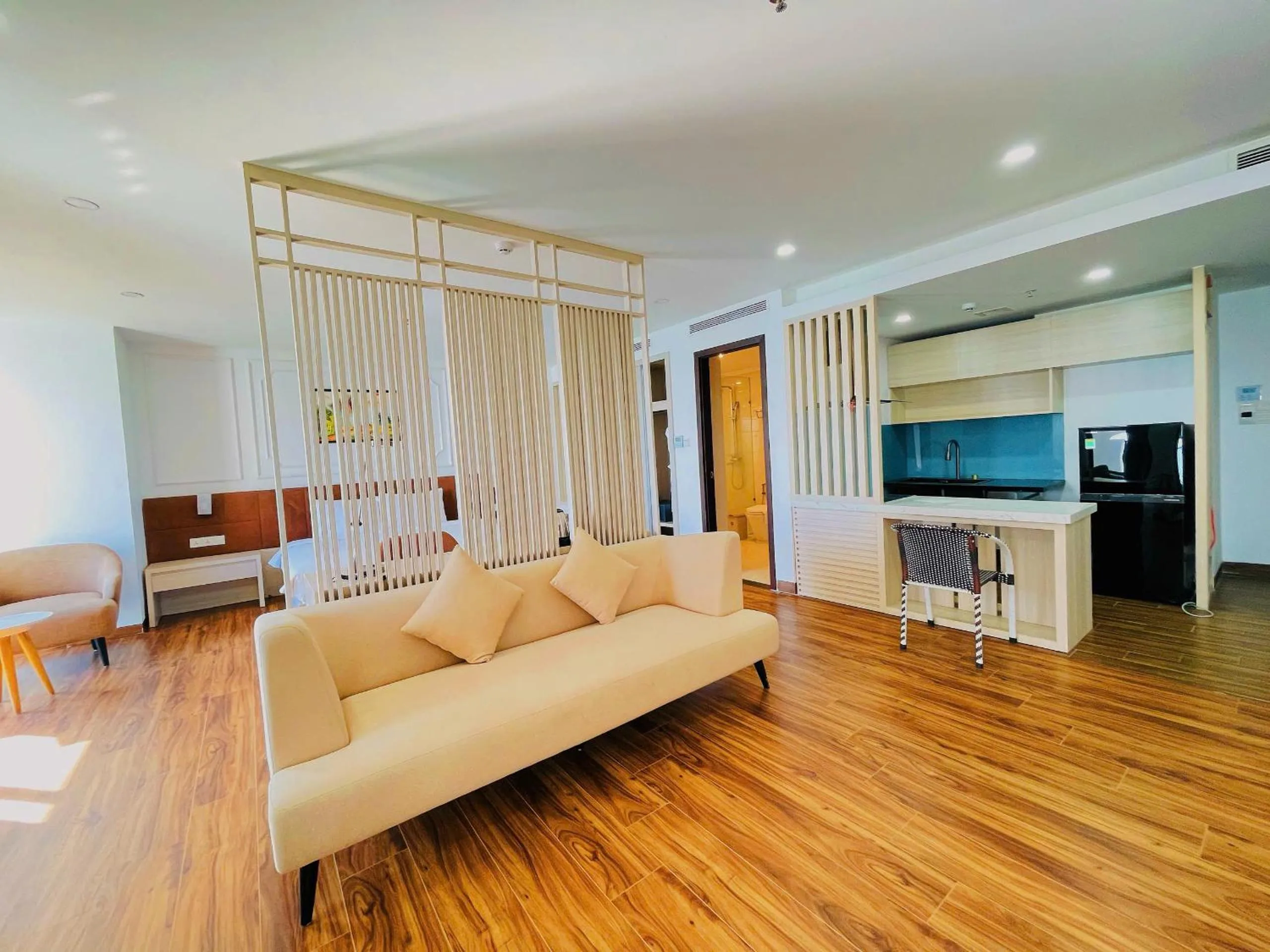 Living room in Hon Chong Retreat Hotel