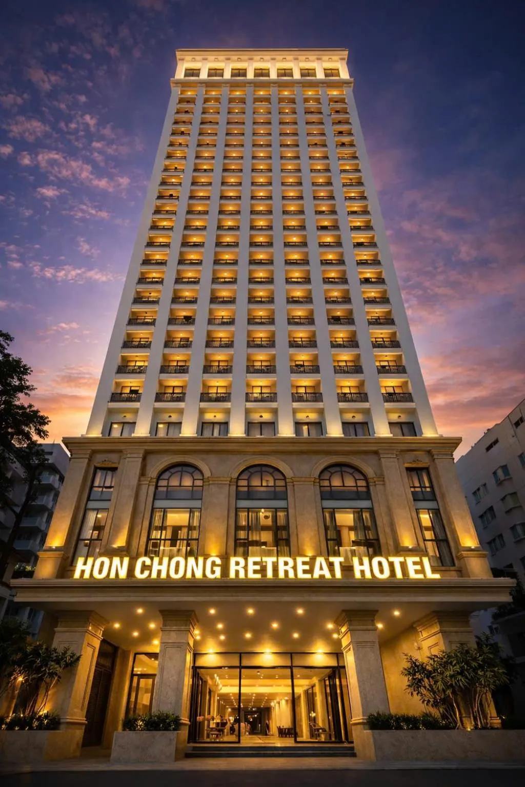 Property building in Hon Chong Retreat Hotel