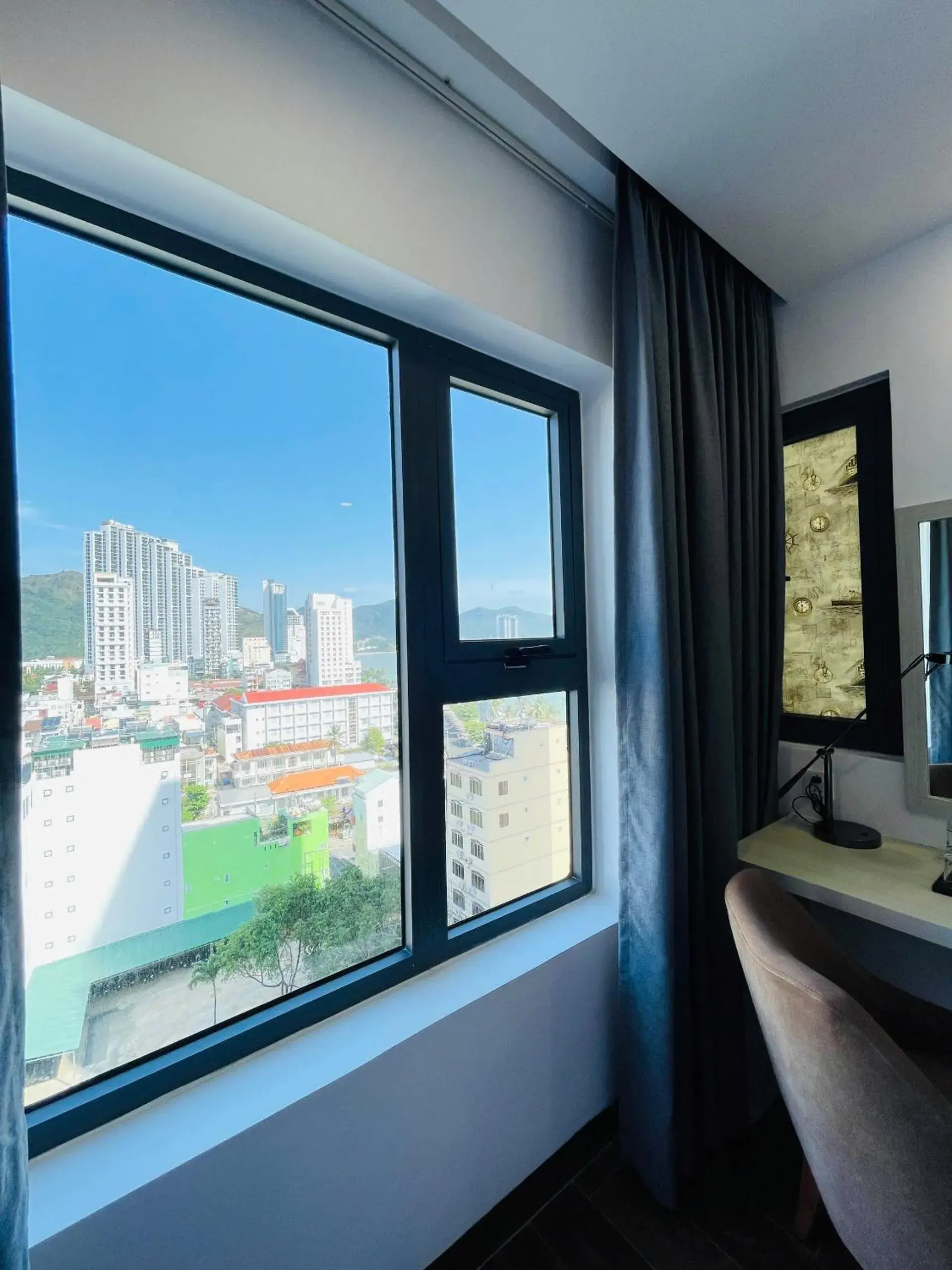Deluxe Double or Twin Room with City View in Hon Chong Retreat Hotel Deluxe Double or Twin Room with City View in Hon Chong Retreat Hotel