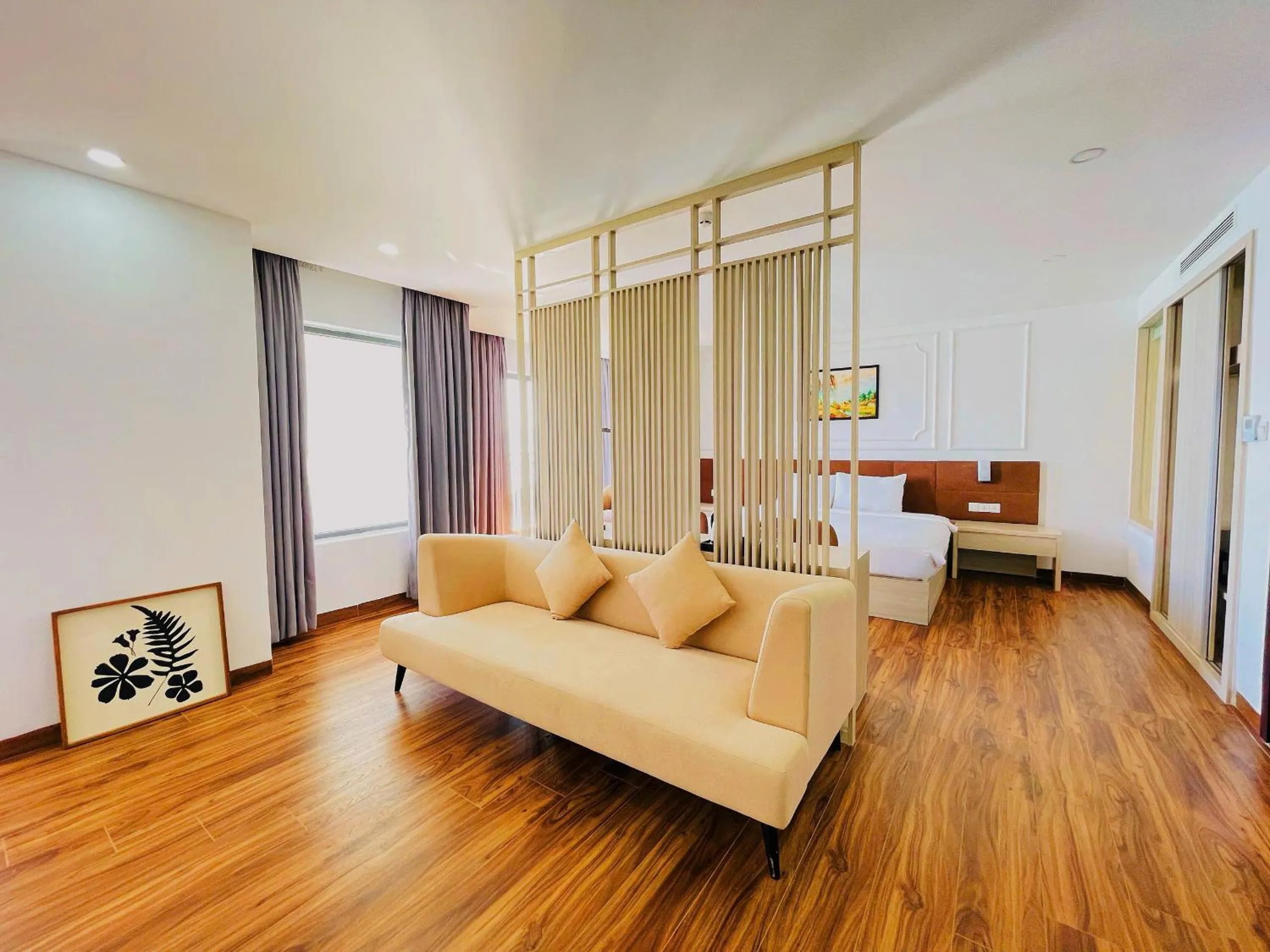 Living room in Hon Chong Retreat Hotel