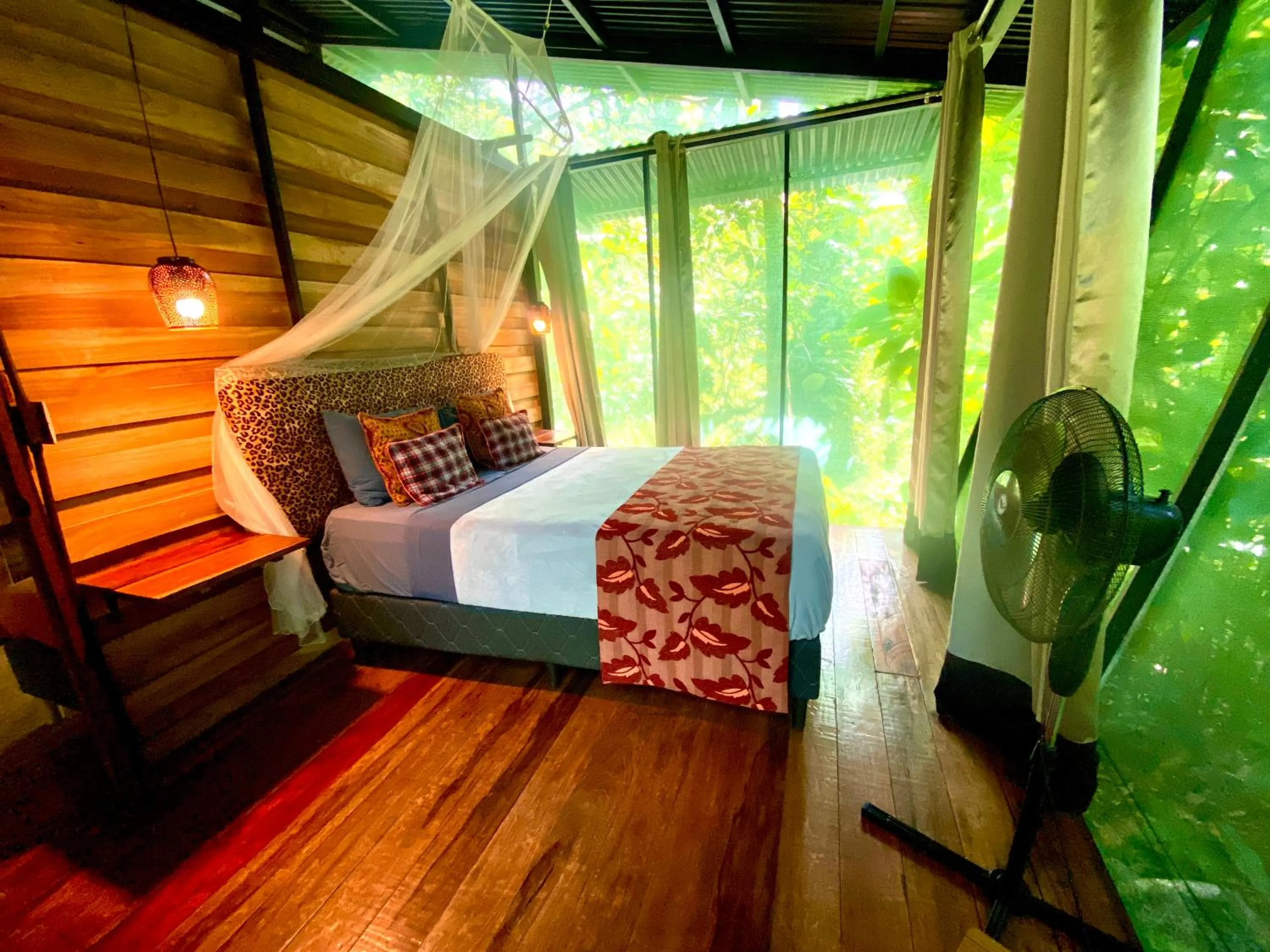 Natural landscape, Bed in La Shamana - Ecological Concept in Jungle