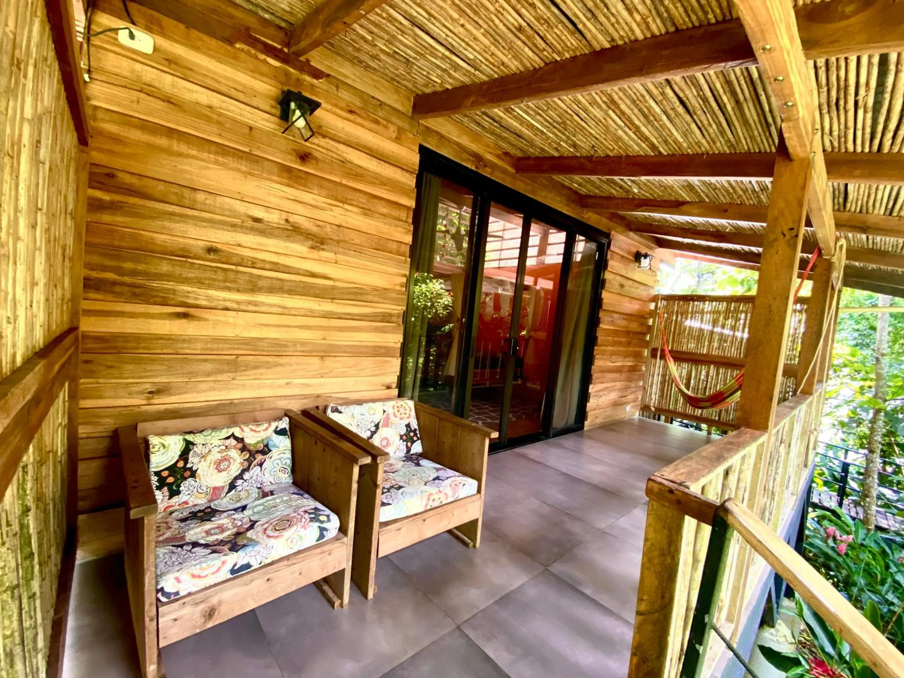 Balcony/Terrace in La Shamana - Ecological Concept in Jungle