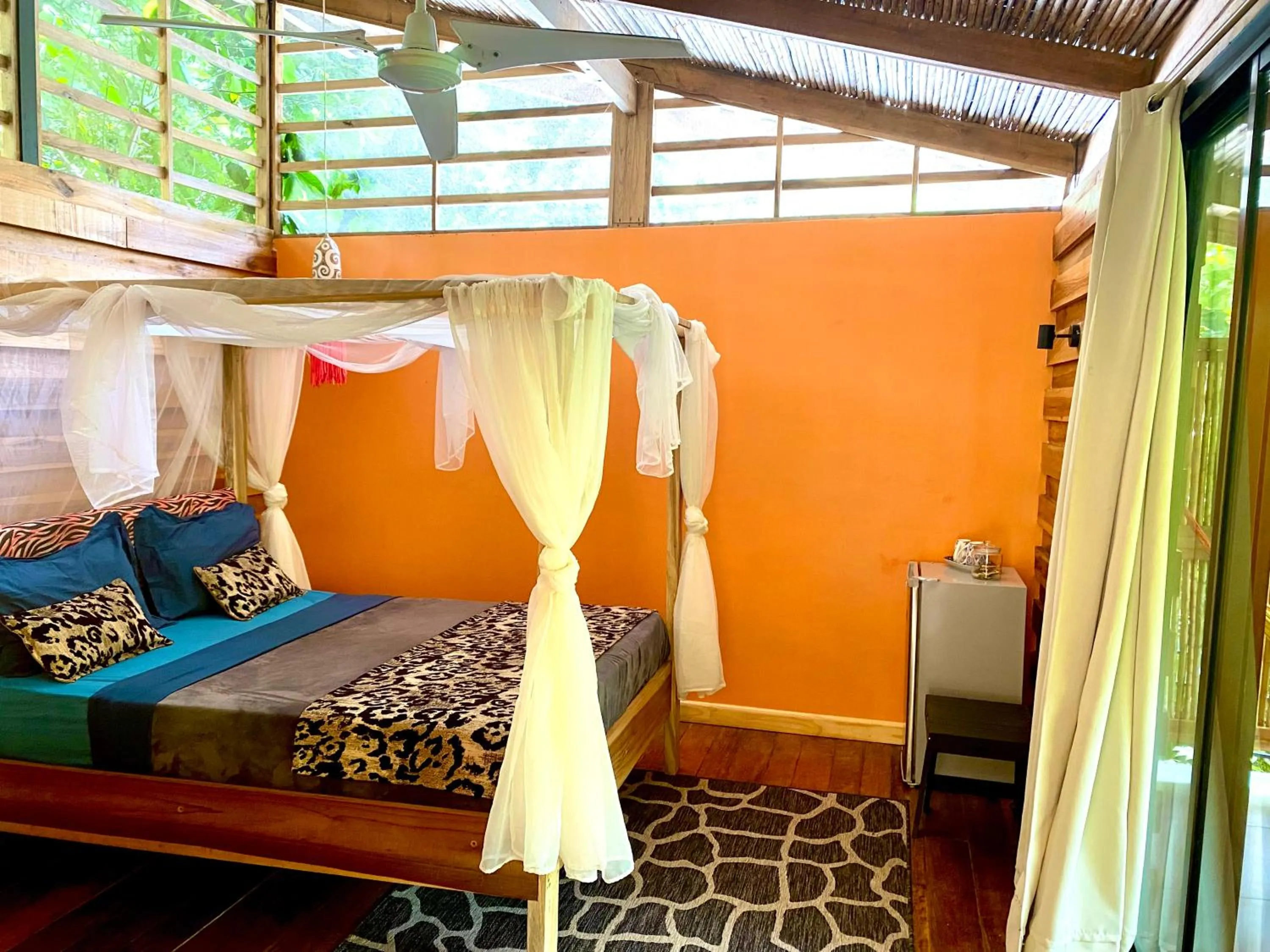 Bed in La Shamana - Ecological Concept in Jungle