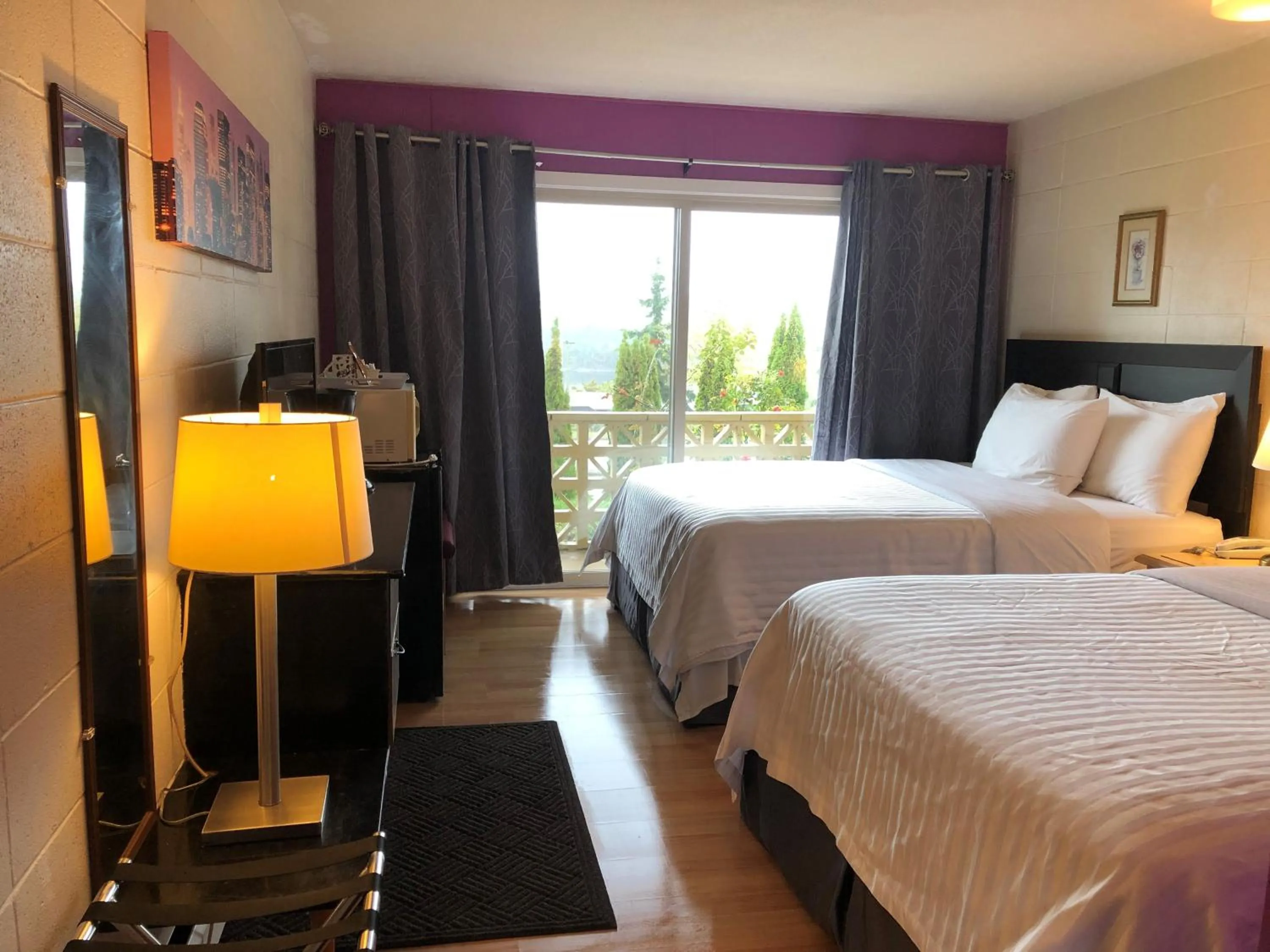 Bedroom in Holiday House Motel