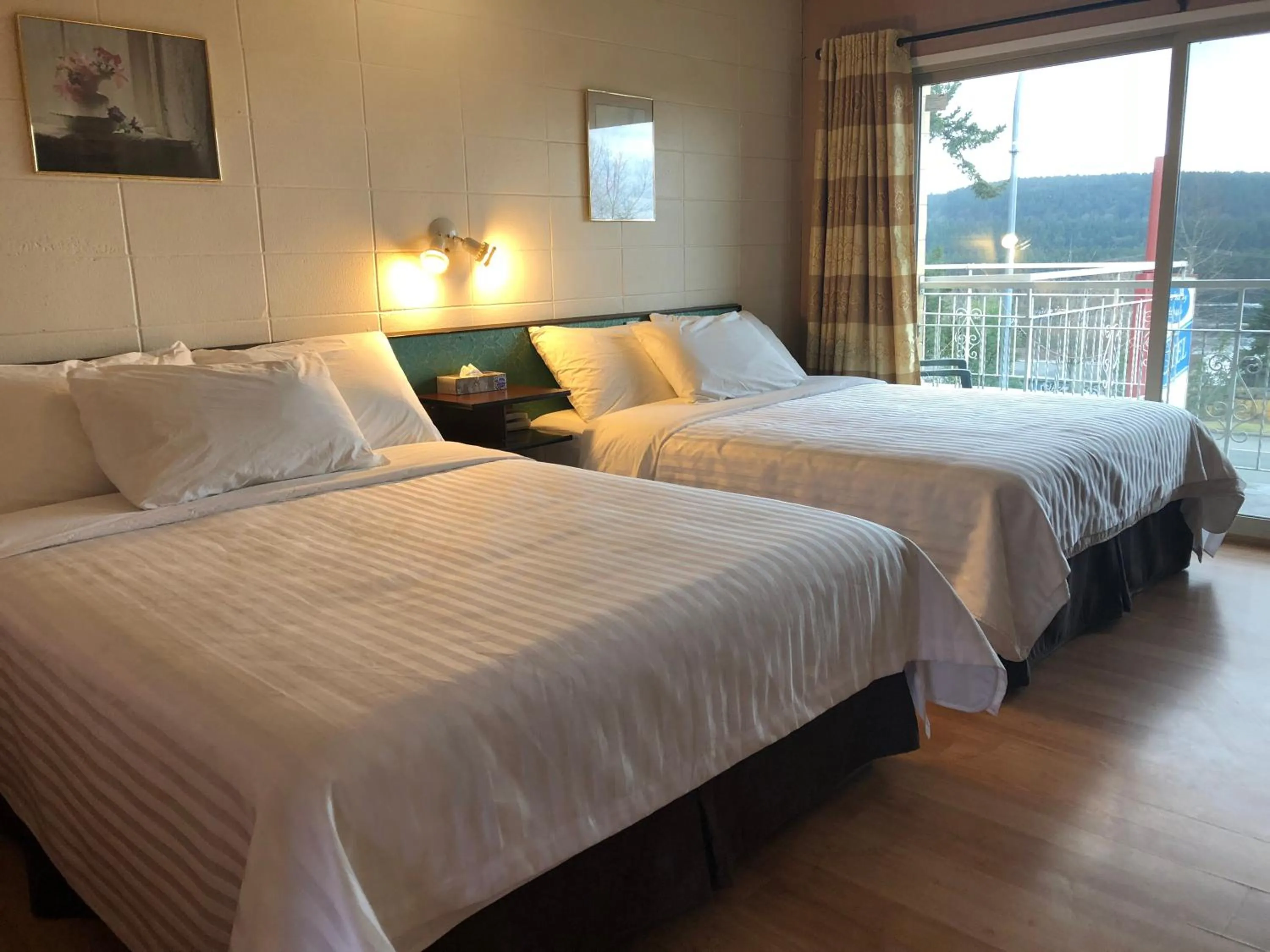 Bedroom in Holiday House Motel