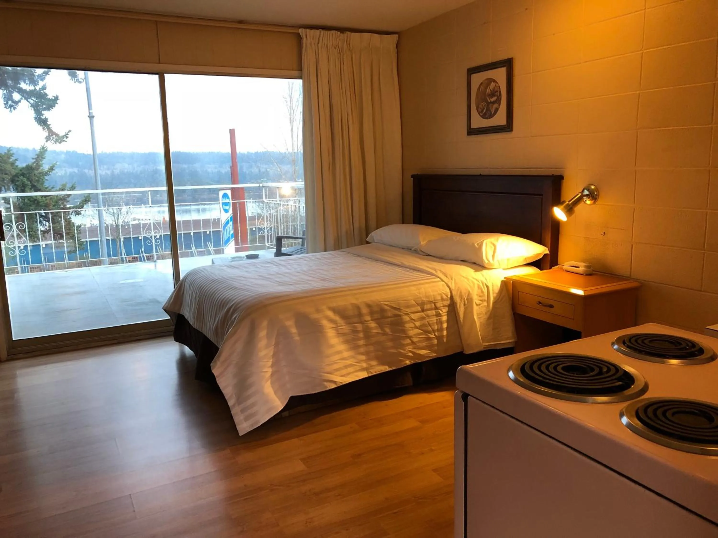 Bedroom in Holiday House Motel