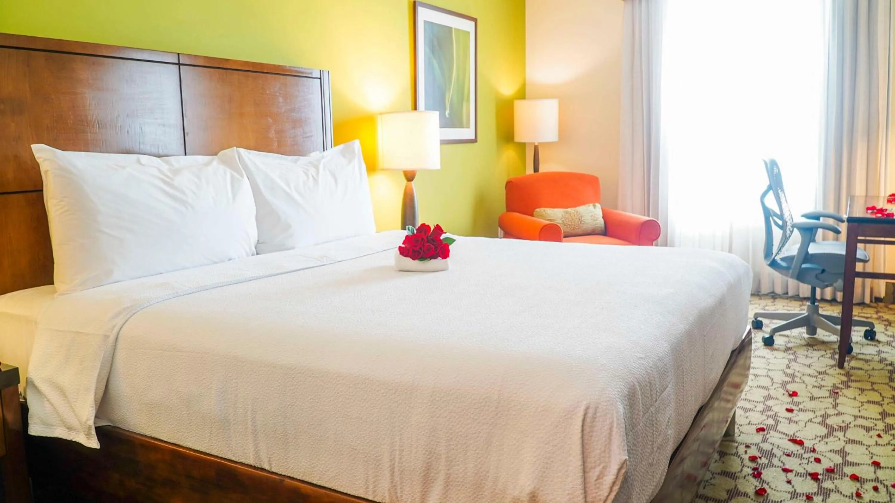 Bed in Hilton Garden Inn Panama City Downtown, Panama