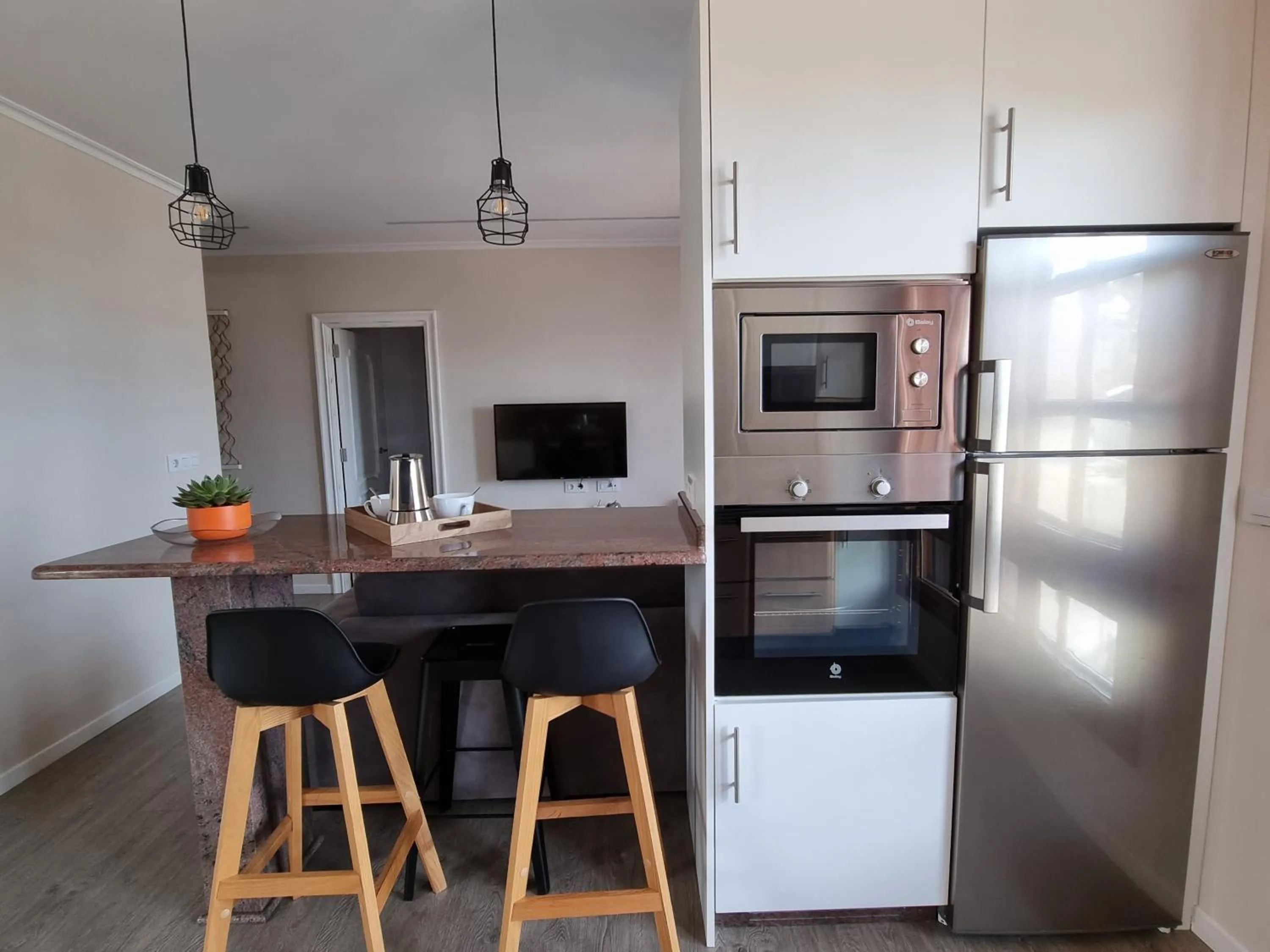 Dining area in Apartamentos Ria de Aldan