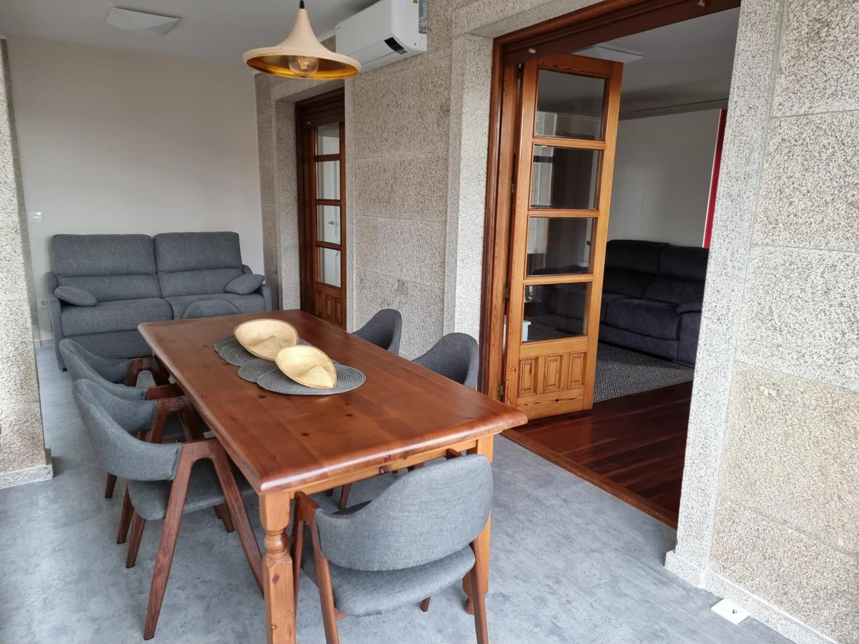 Dining area in Apartamentos Ria de Aldan