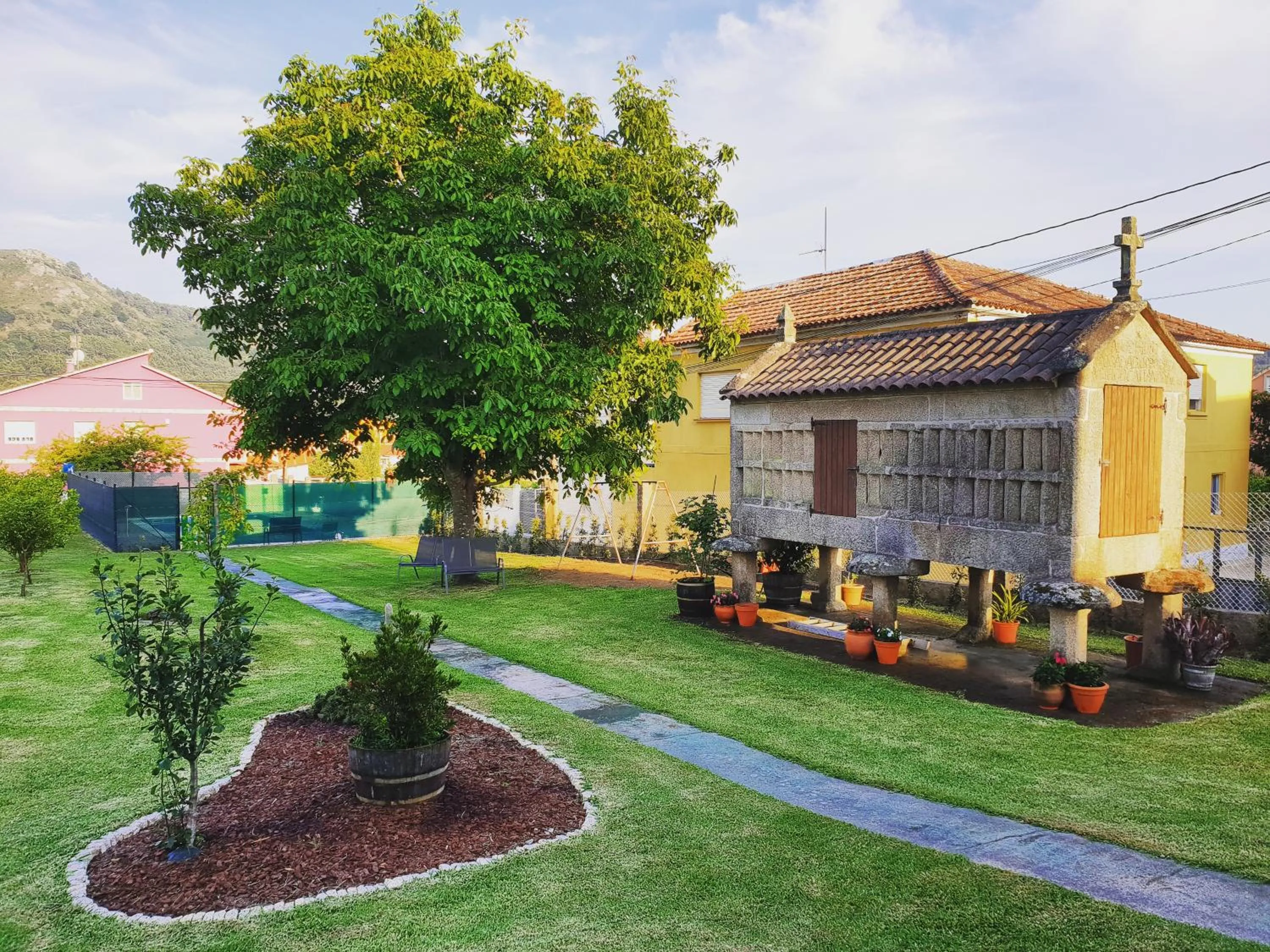 Garden in Apartamentos Ria de Aldan