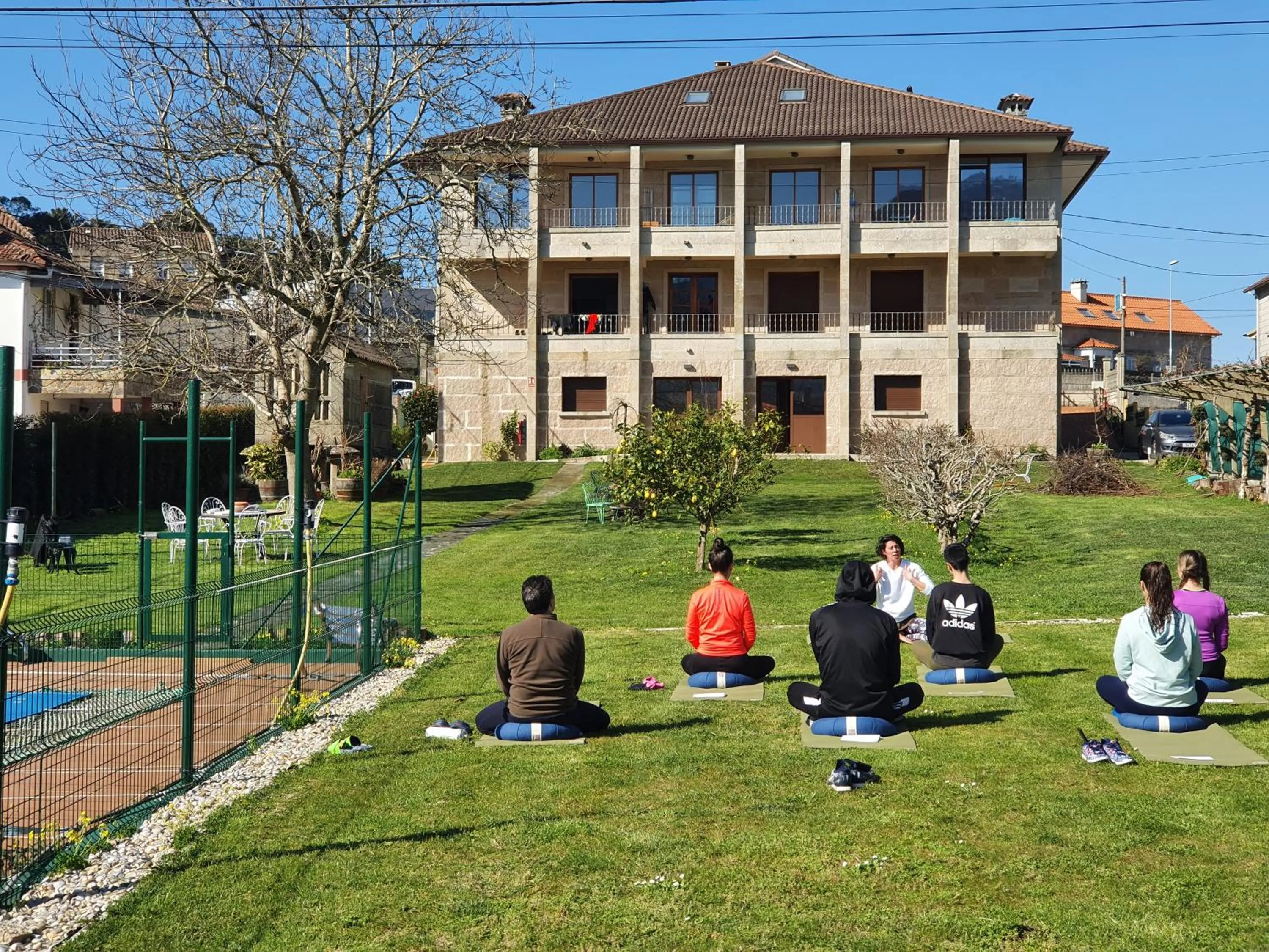 Garden in Apartamentos Ria de Aldan