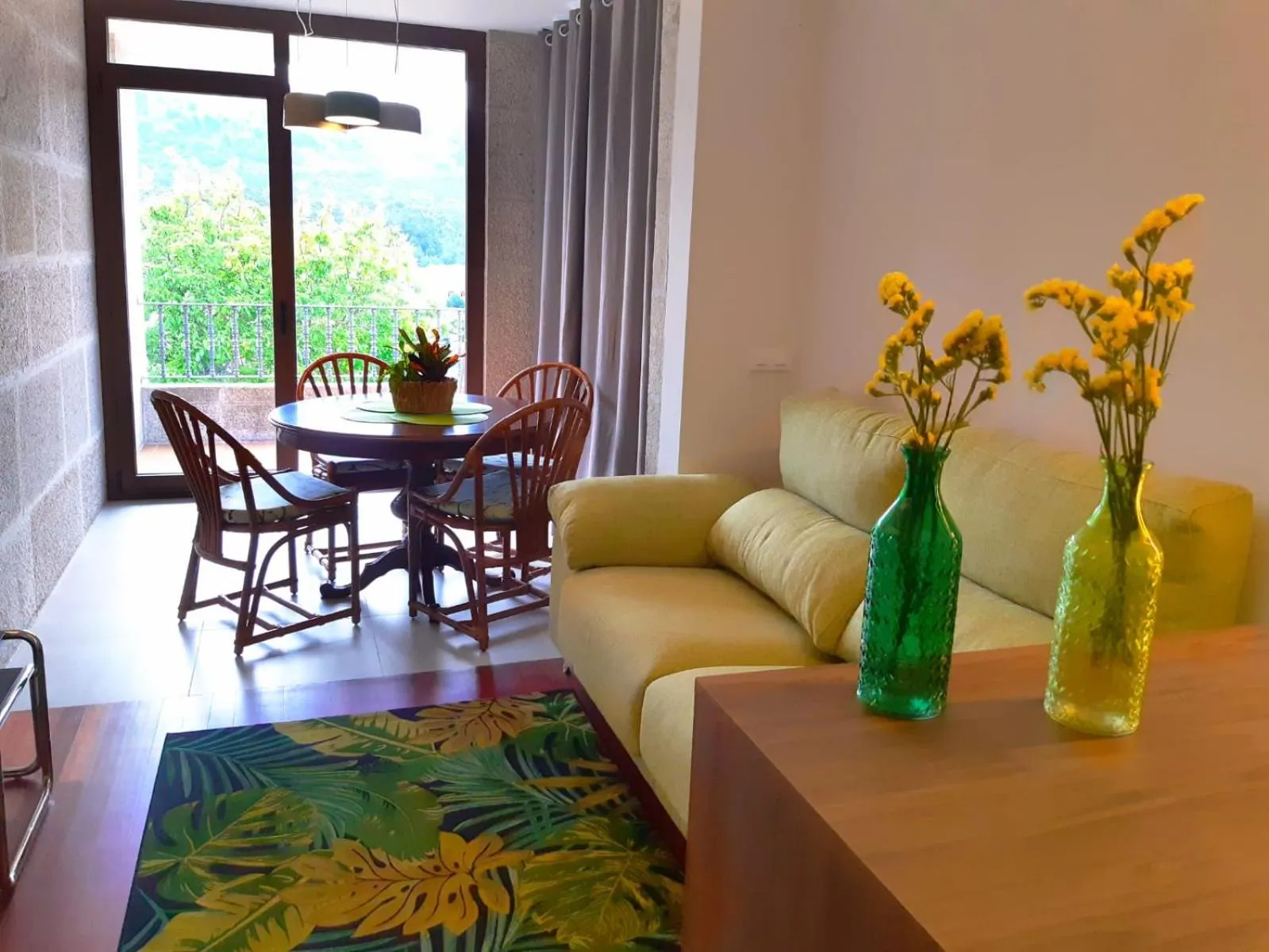 Living room in Apartamentos Ria de Aldan