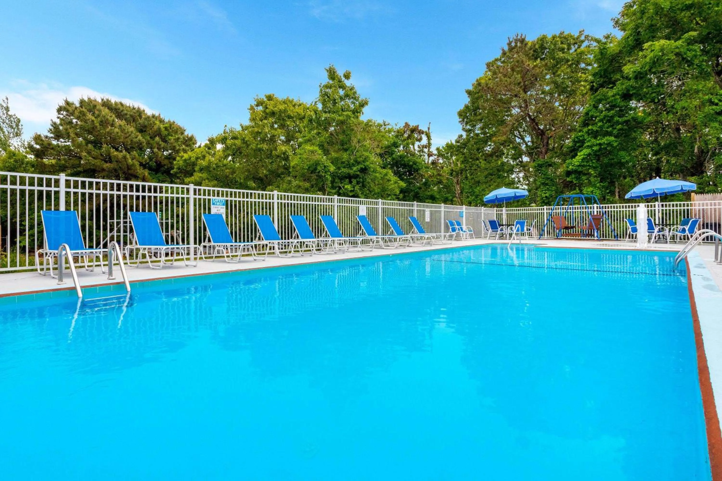 Pool view in Travelodge by Wyndham Cape Cod Area