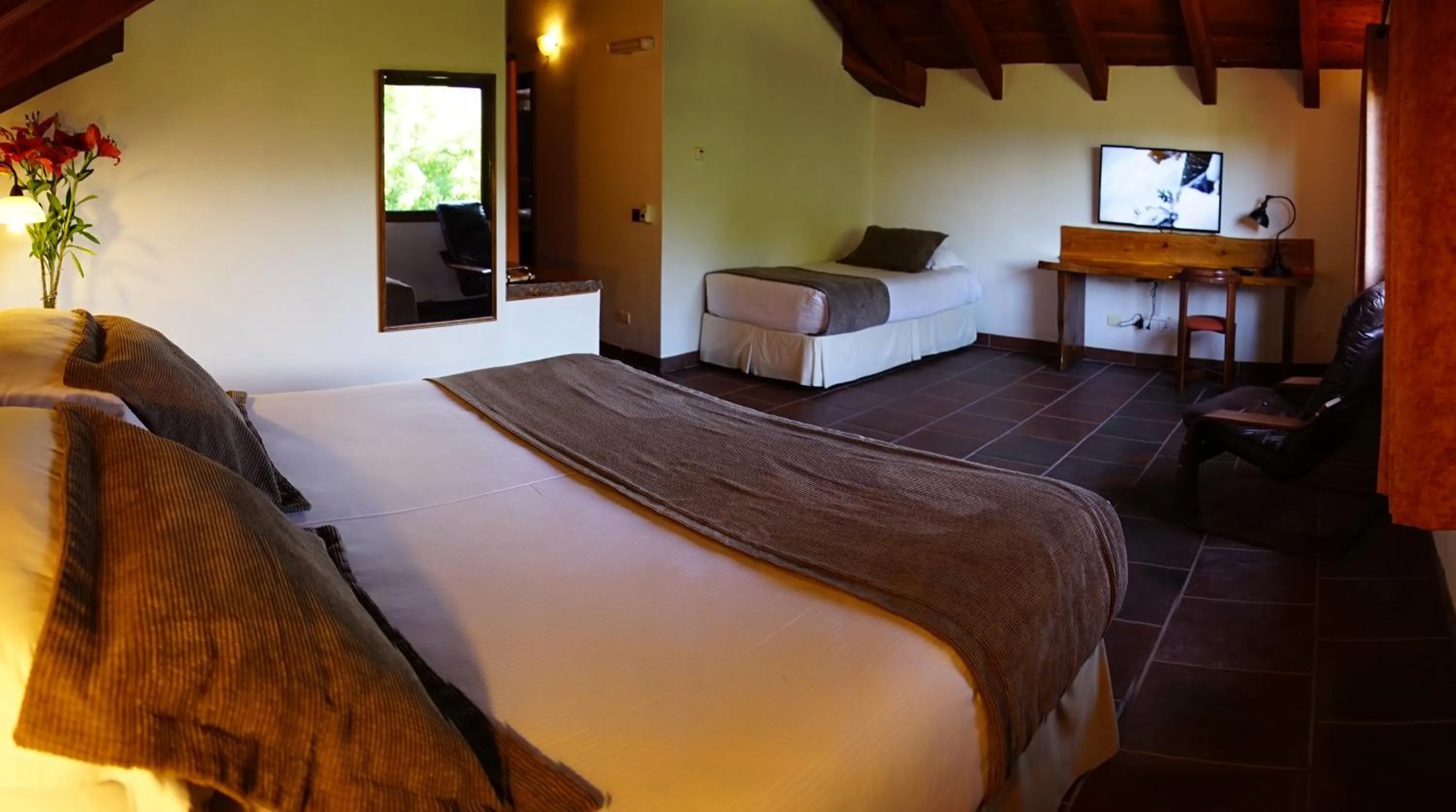 Bed in Hotel Pucon Green Park