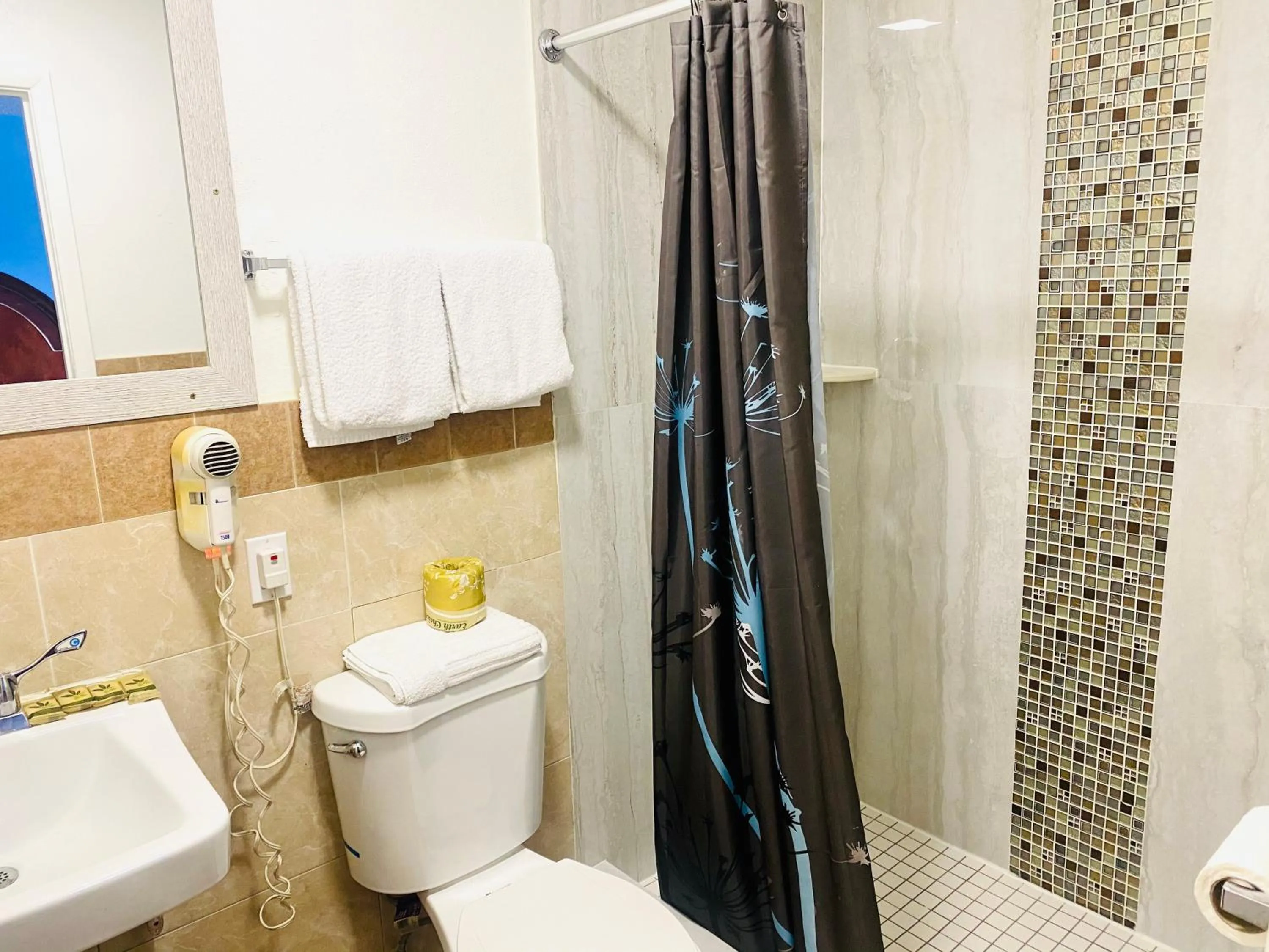 Bathroom in A Fisher's Inn Motel