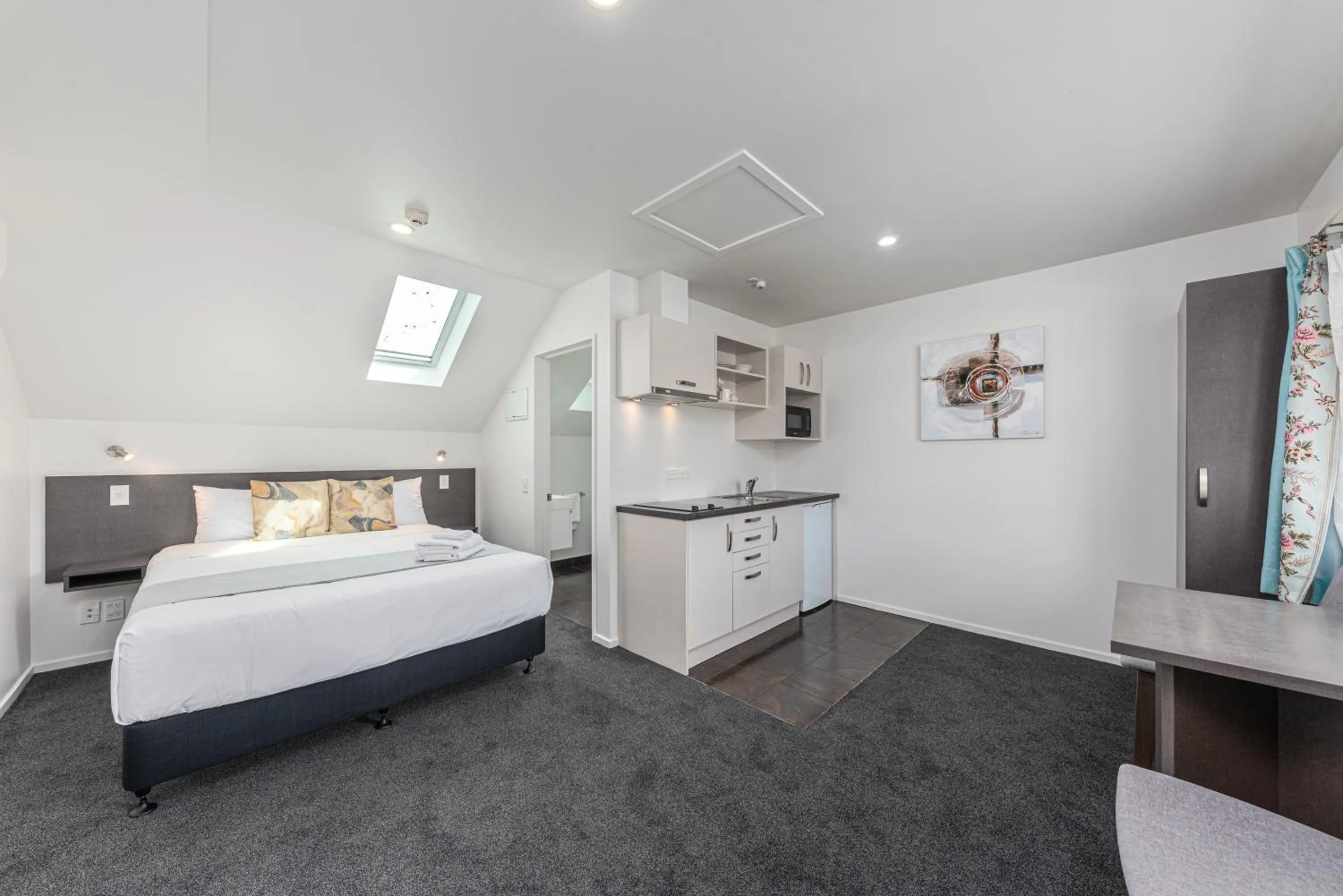 Bed in 315 Motel Riccarton