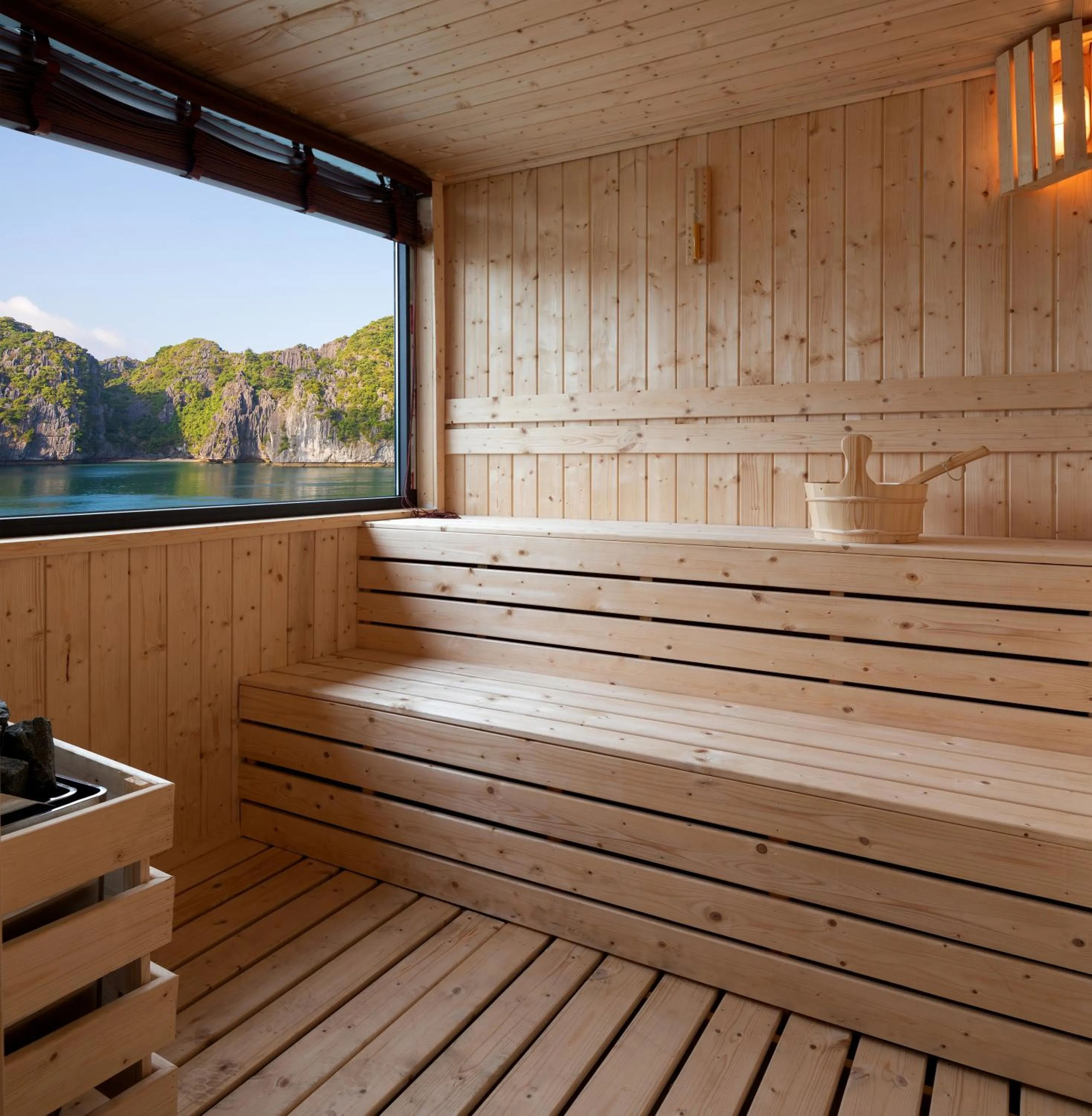 Sauna in Stellar of the Seas Cruise