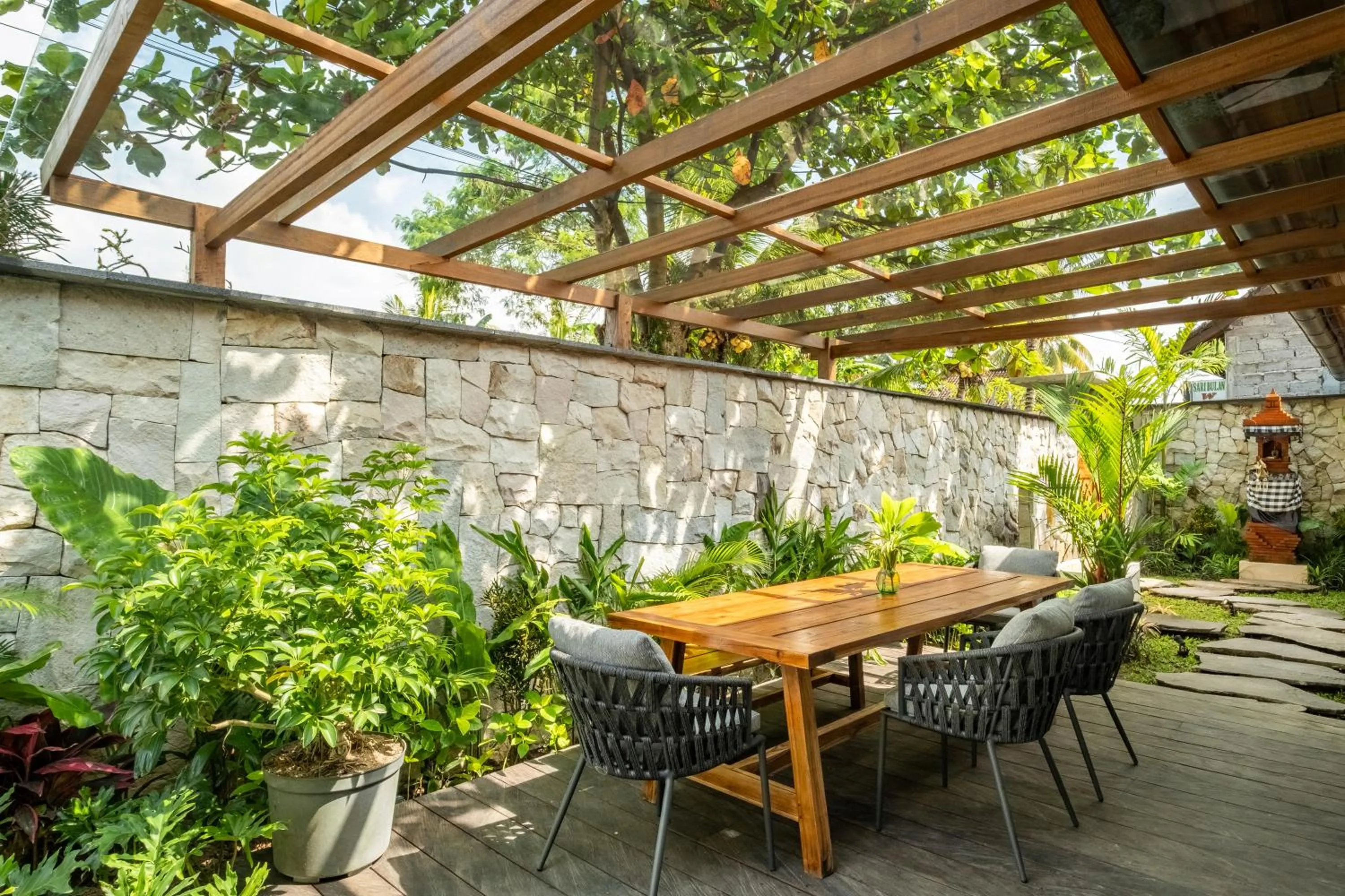 Patio in Samanvaya - Adults Only