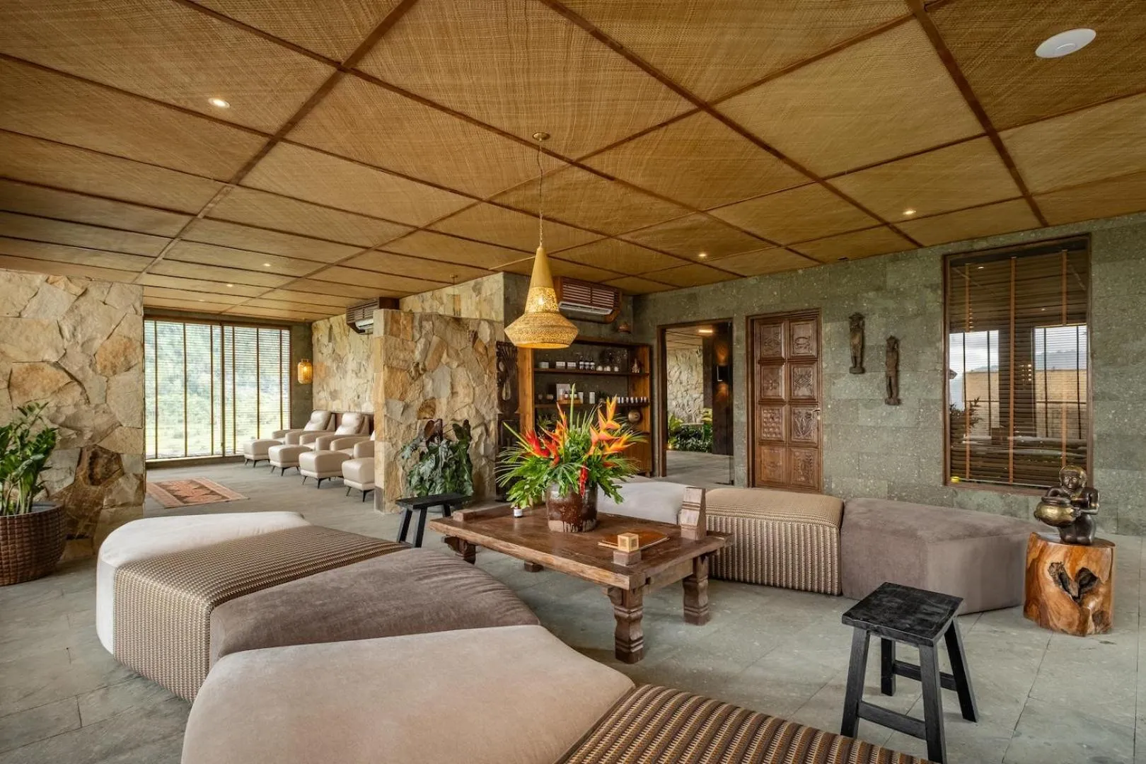 Seating area in Samanvaya - Adults Only