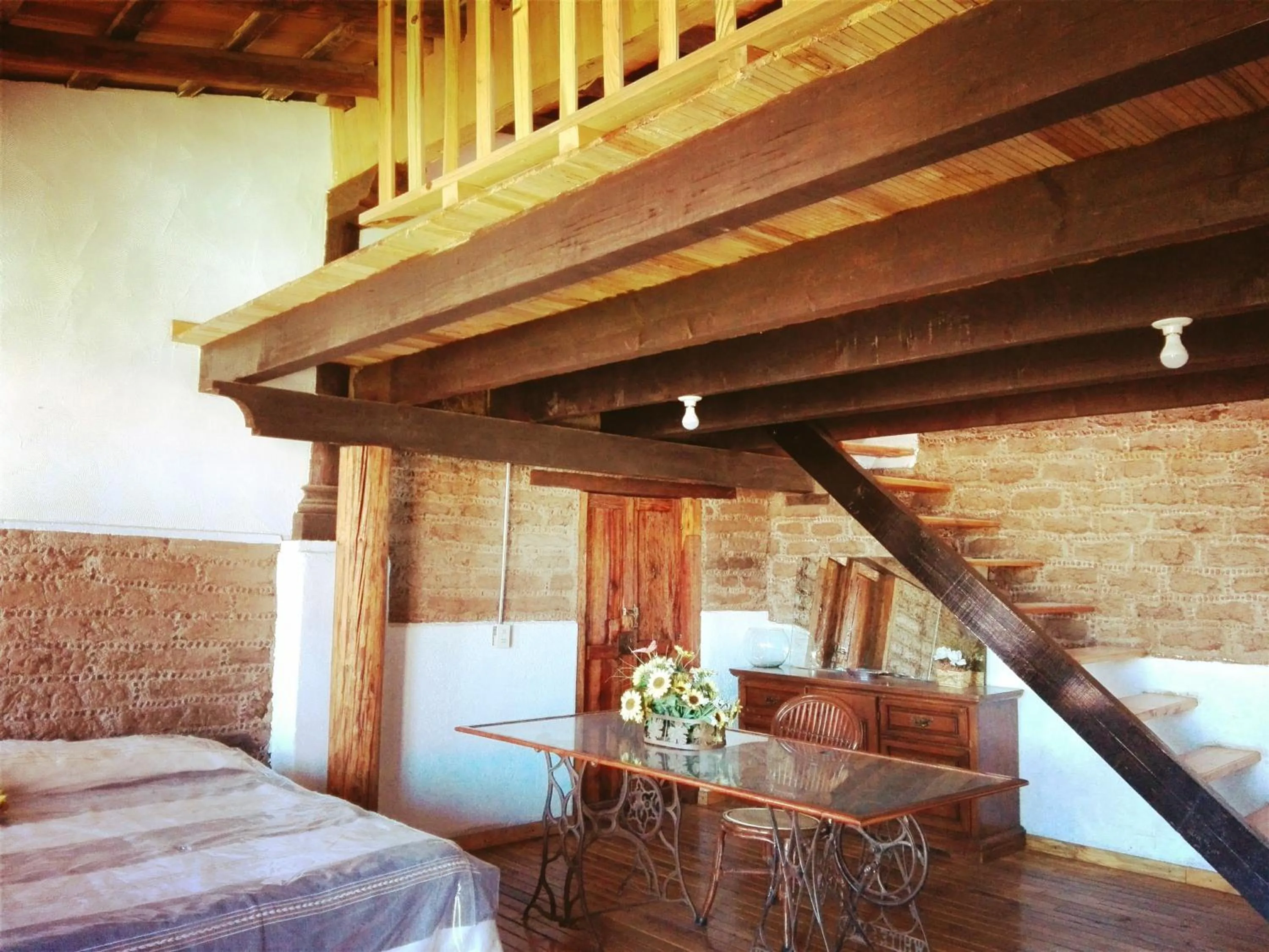 Bed in Casa del siglo XVII