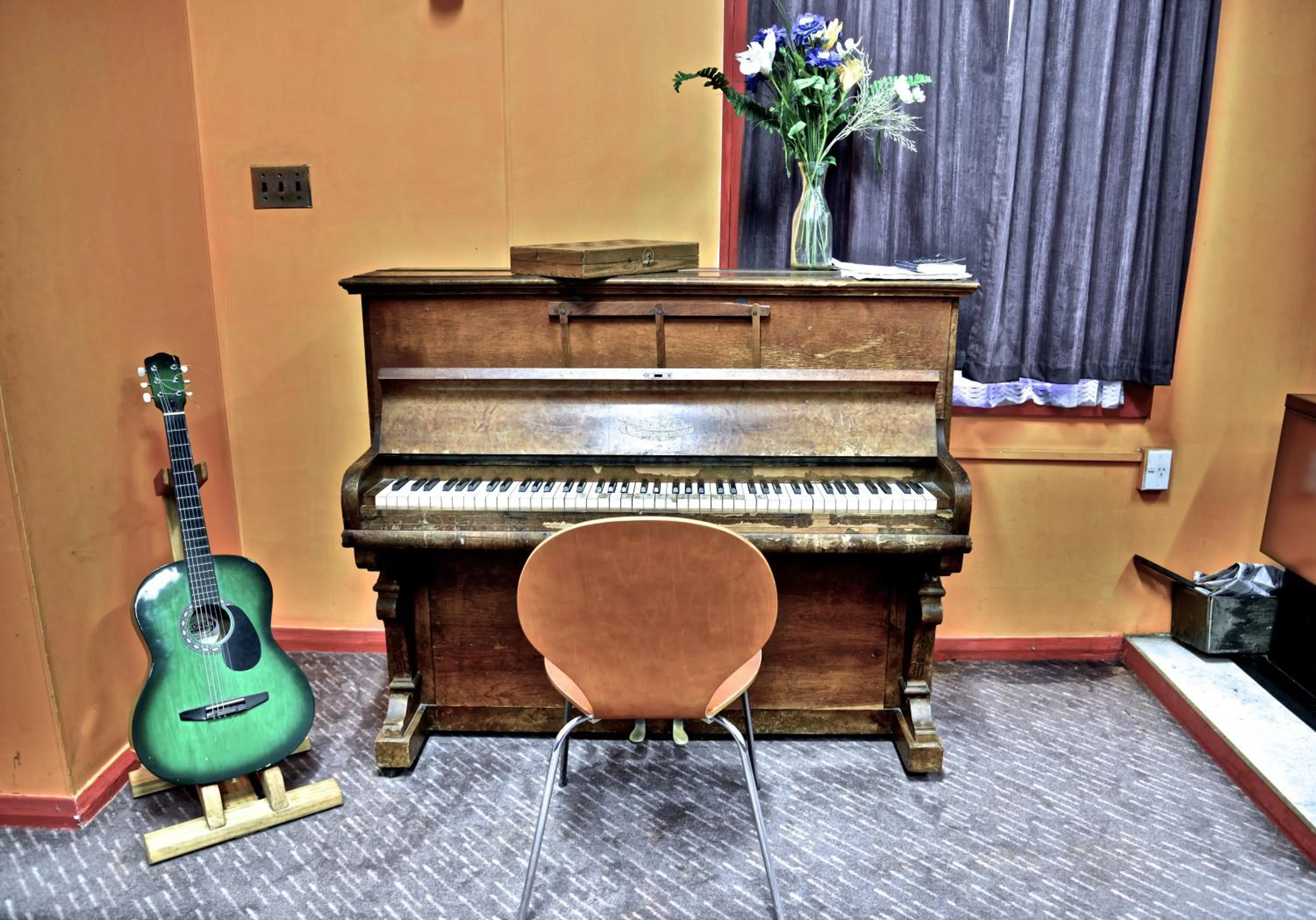 Living room in The Duke Hostel