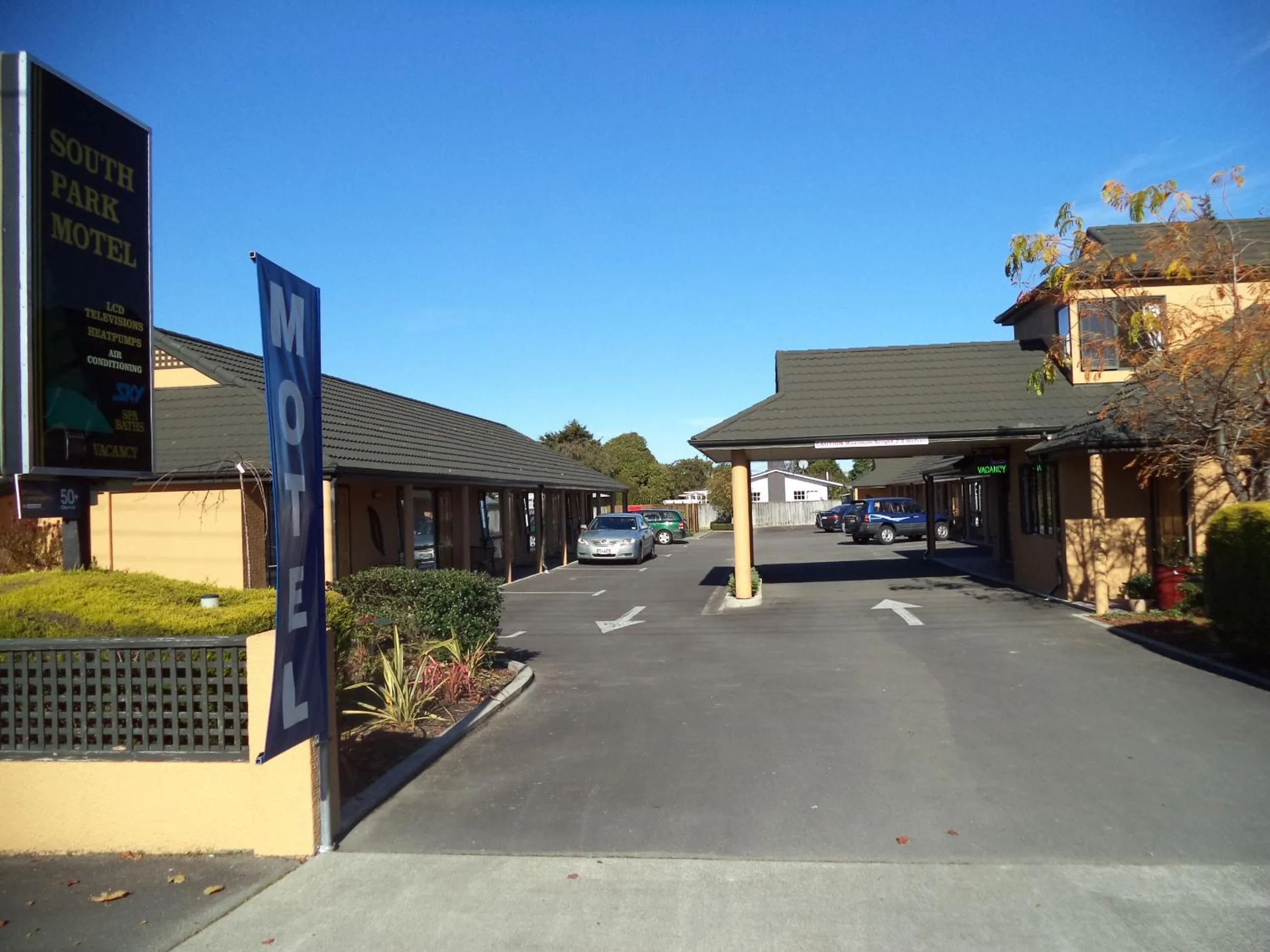 On site in South Park Motel