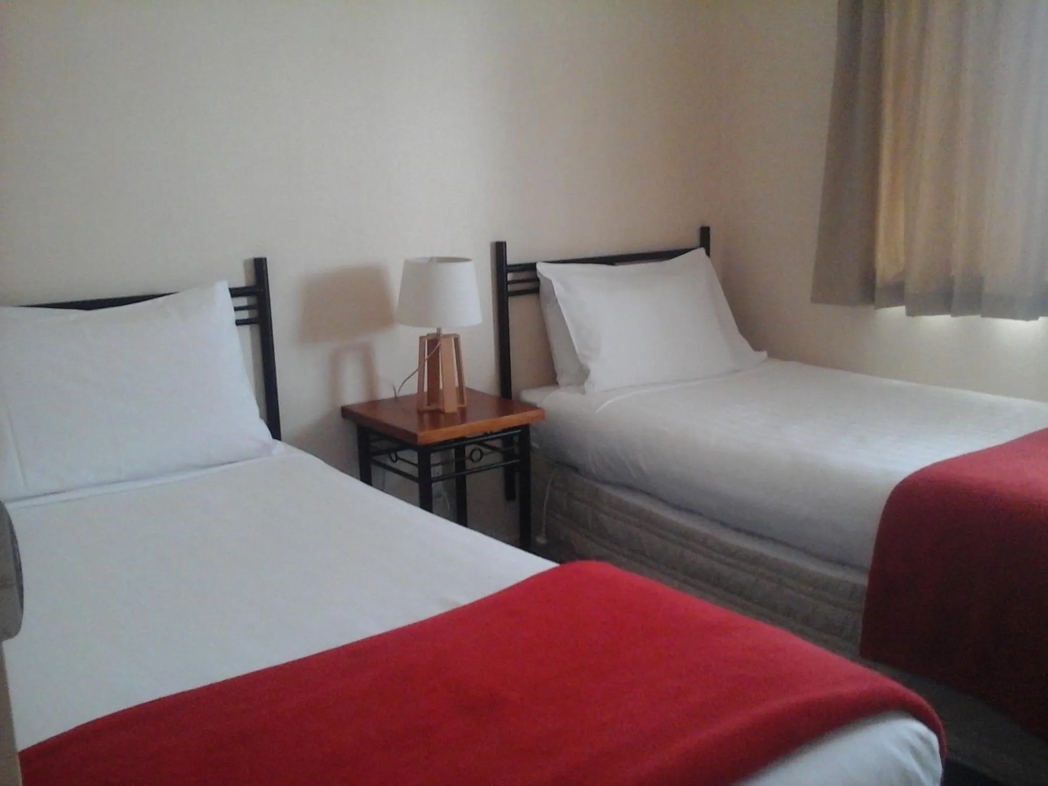 Bed in South Park Motel