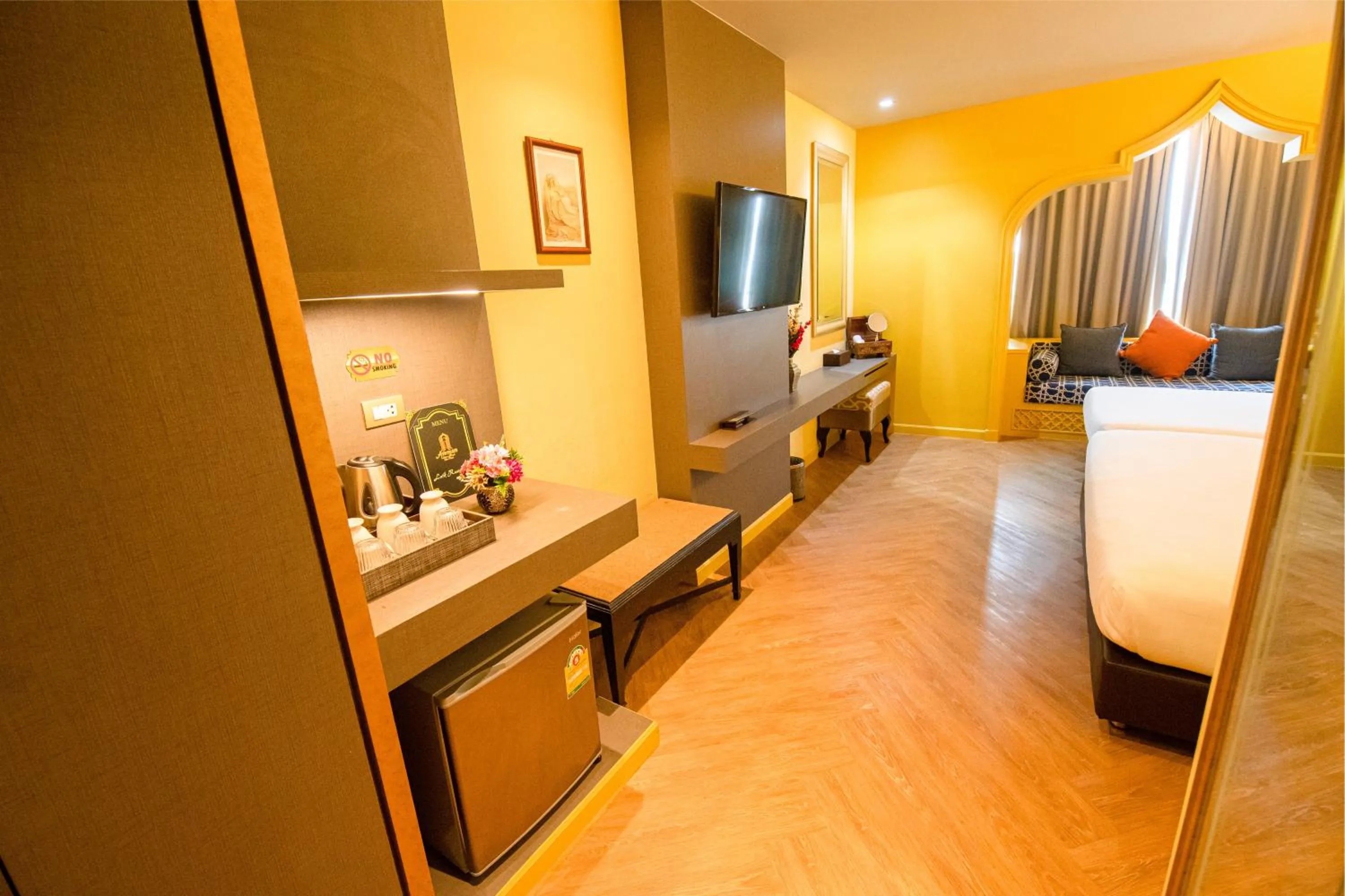 Bedroom in Amman Unique Hotel