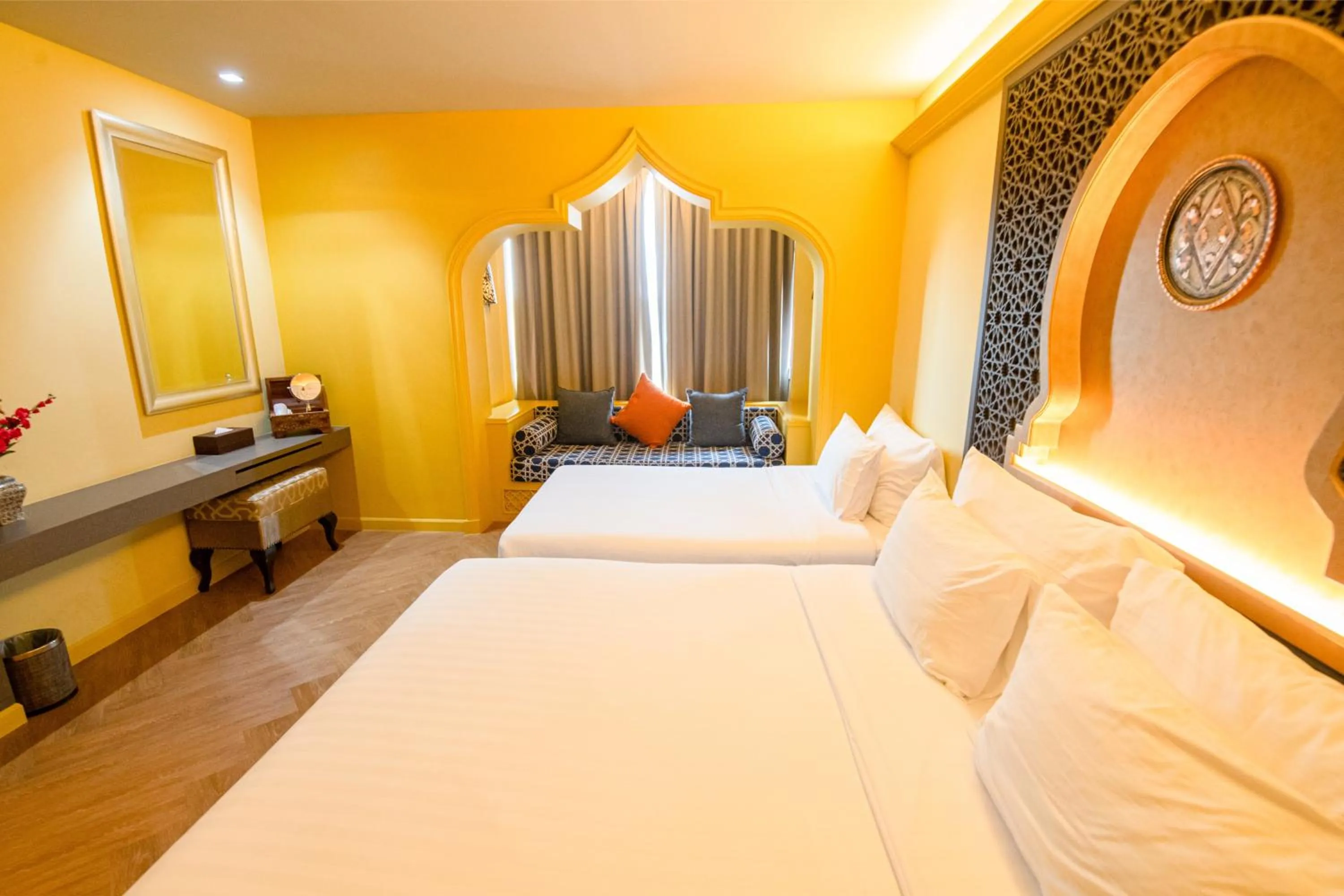 Bedroom, Bed in Amman Unique Hotel