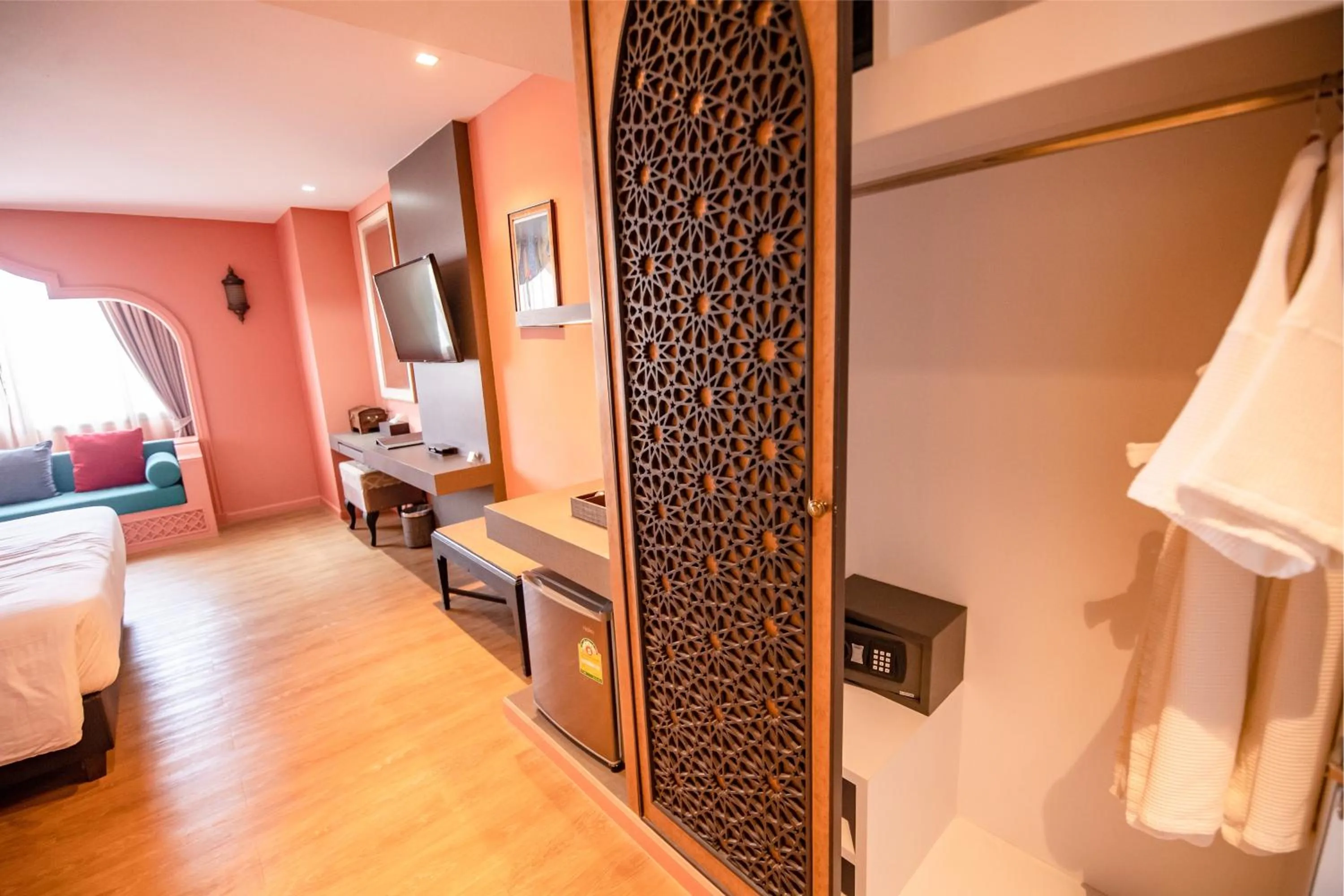 Bedroom, Bed in Amman Unique Hotel