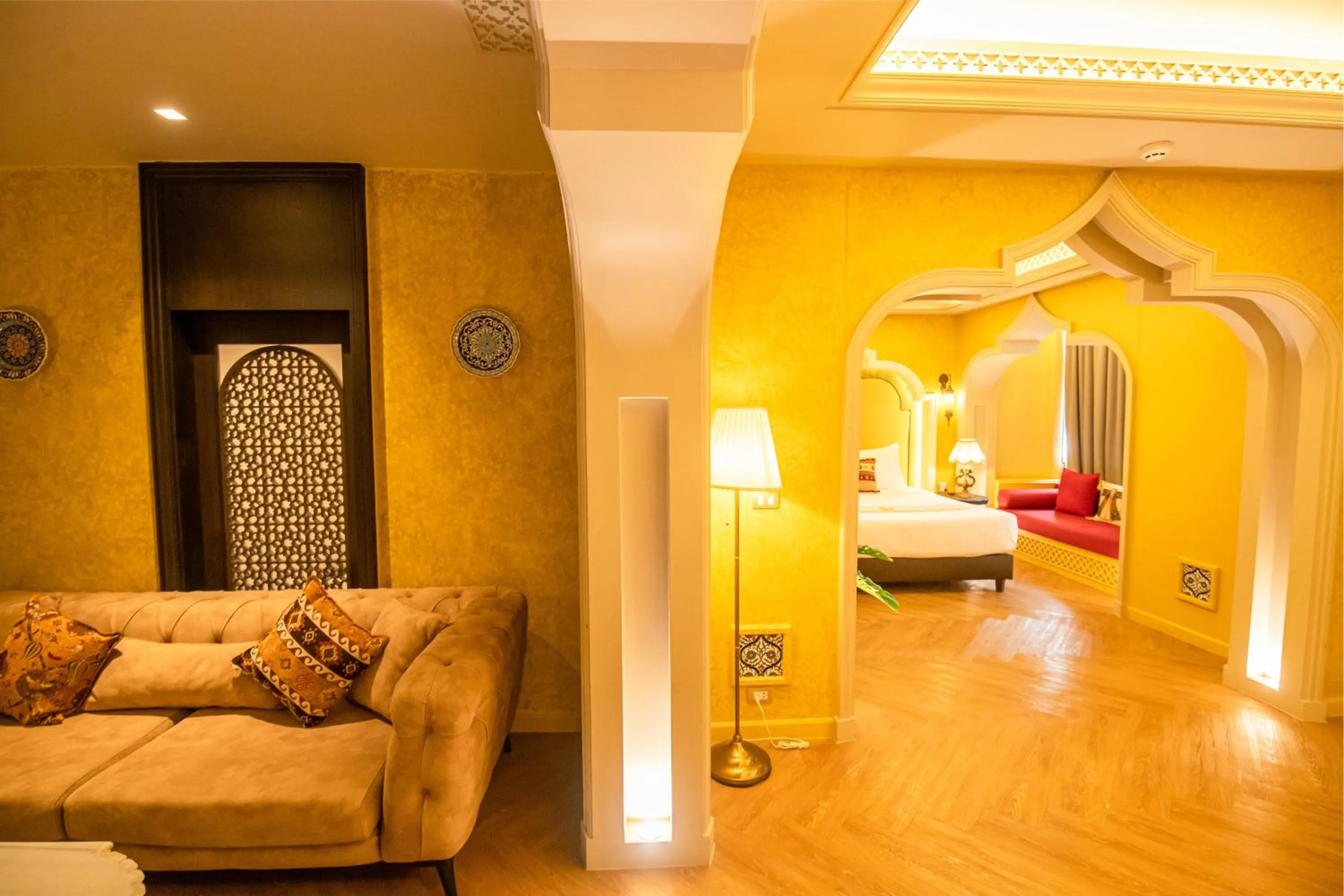 Bedroom, Bed in Amman Unique Hotel