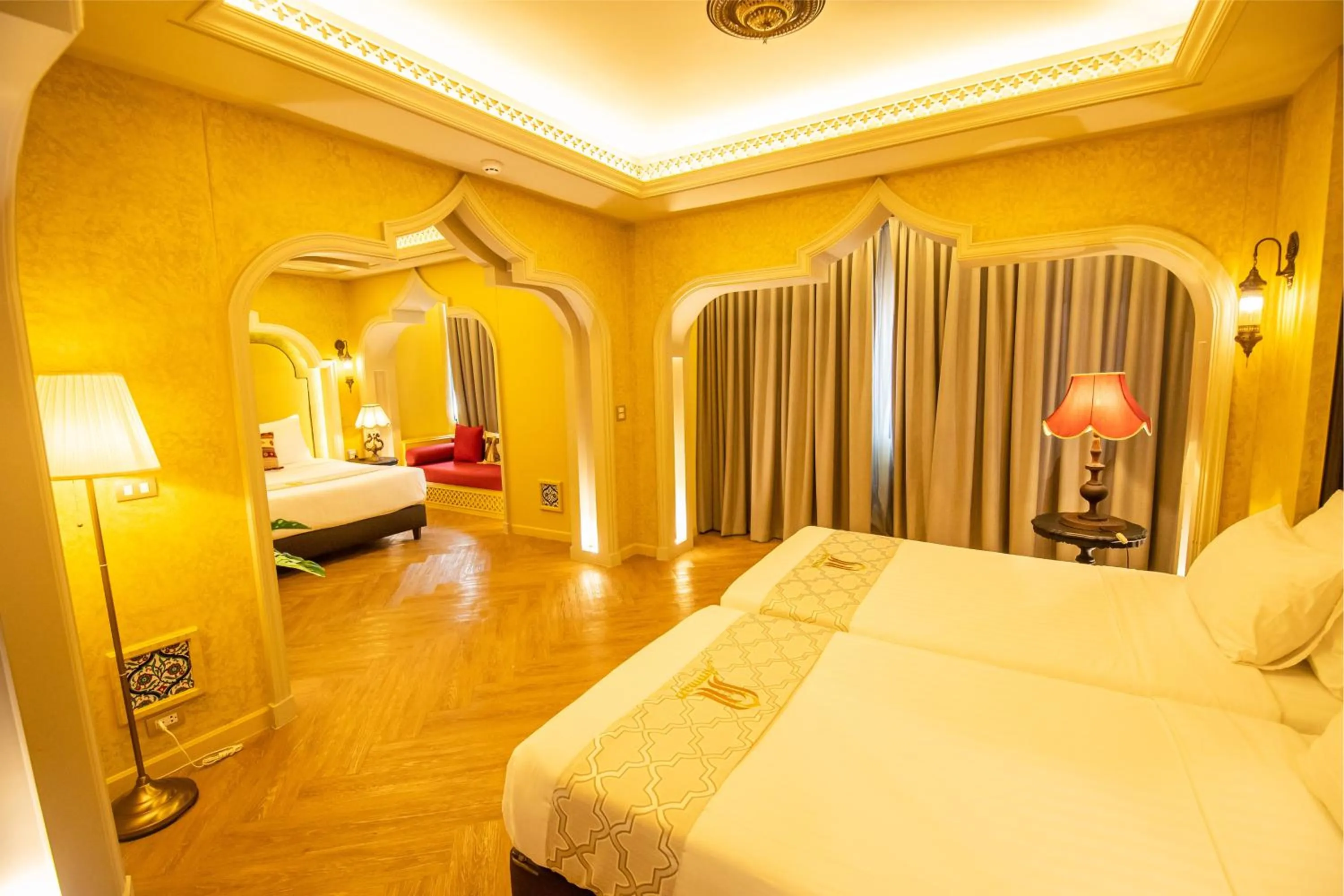 Bedroom, Bed in Amman Unique Hotel